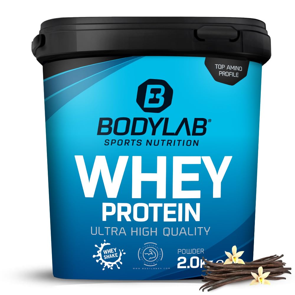 Angebot: Bodylab24 Whey Protein Pulver, Vanille, 2kg Angebot bei HelloDeals