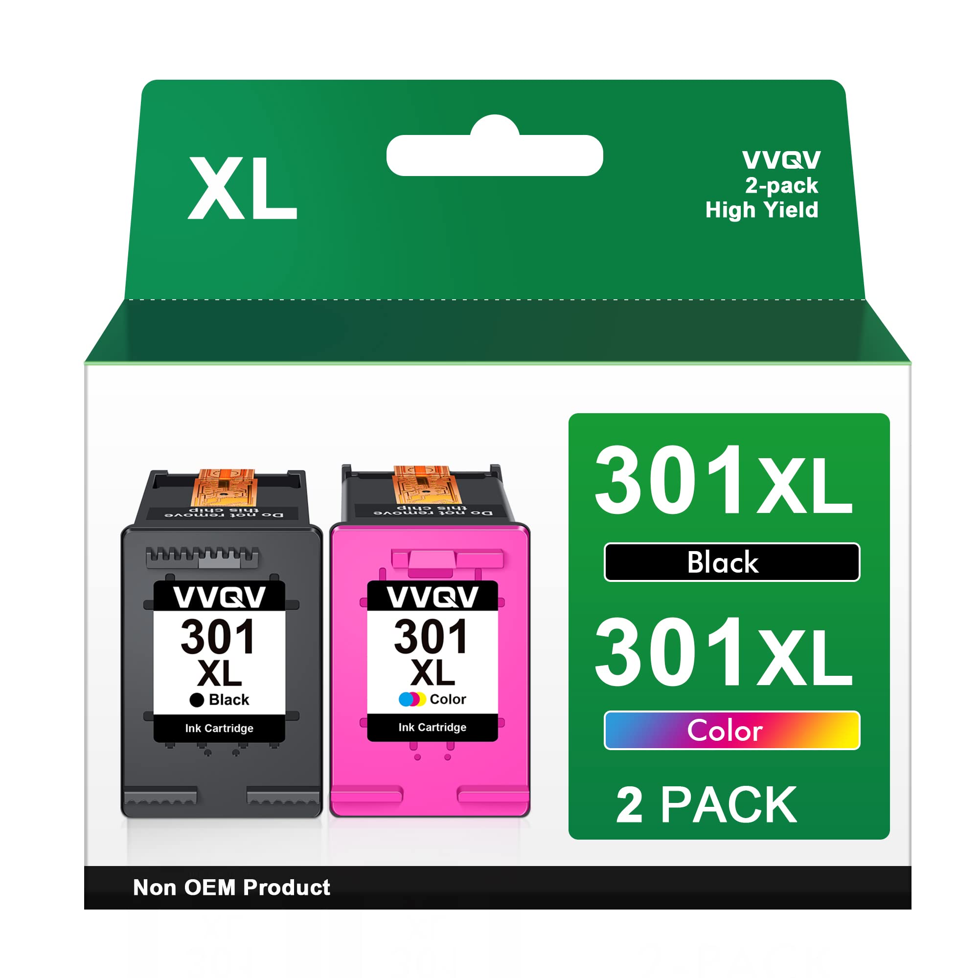 VVQV 301 XL Druckerpatronen Multipack Ersatz für HP 301 Druckerpatronen 🖨️ Angebot bei HelloDeals