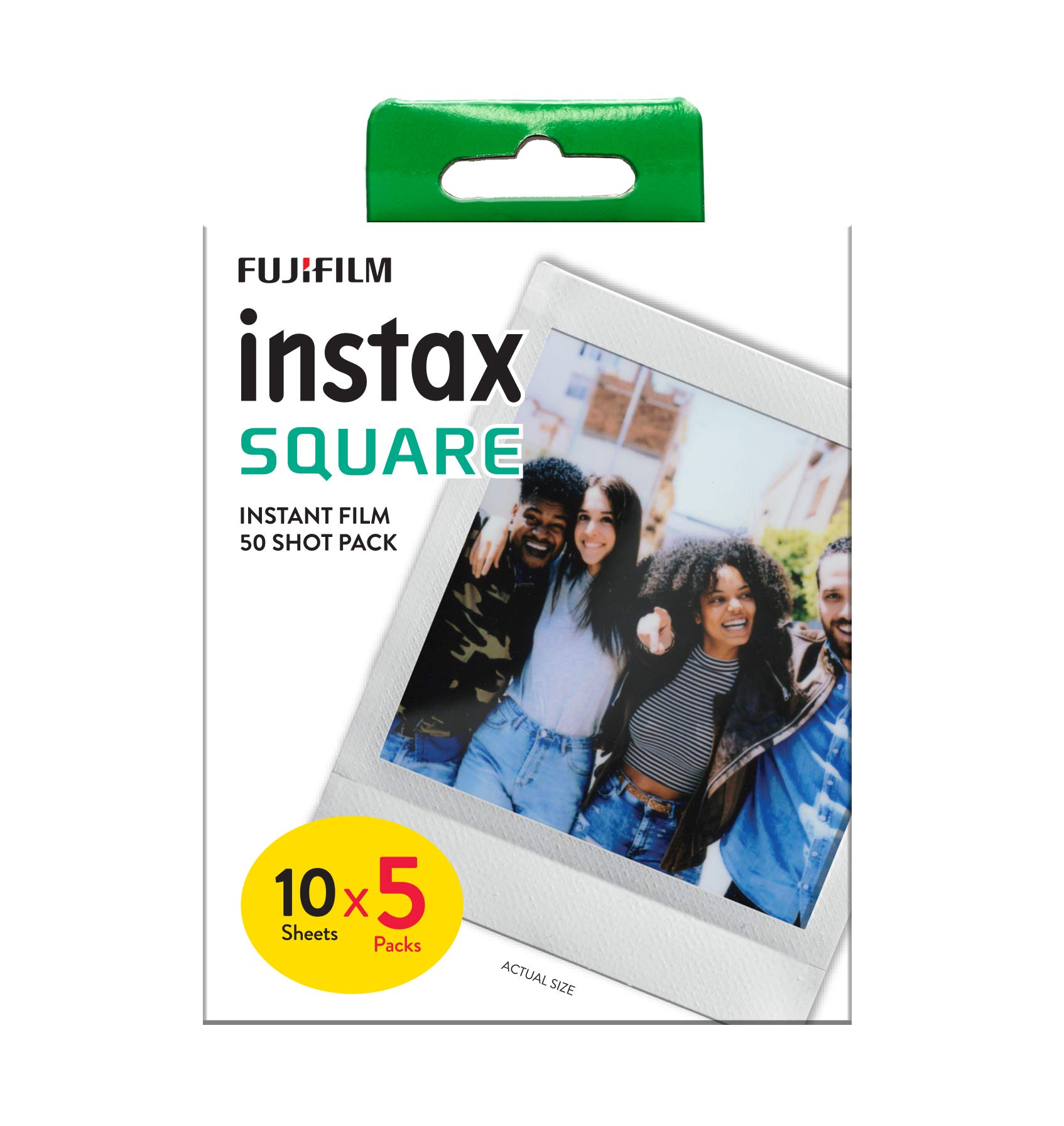 📸 INSTAX Square Film Weiß 50 Schuss 50 shot White Border 🎞️ Angebot bei HelloDeals