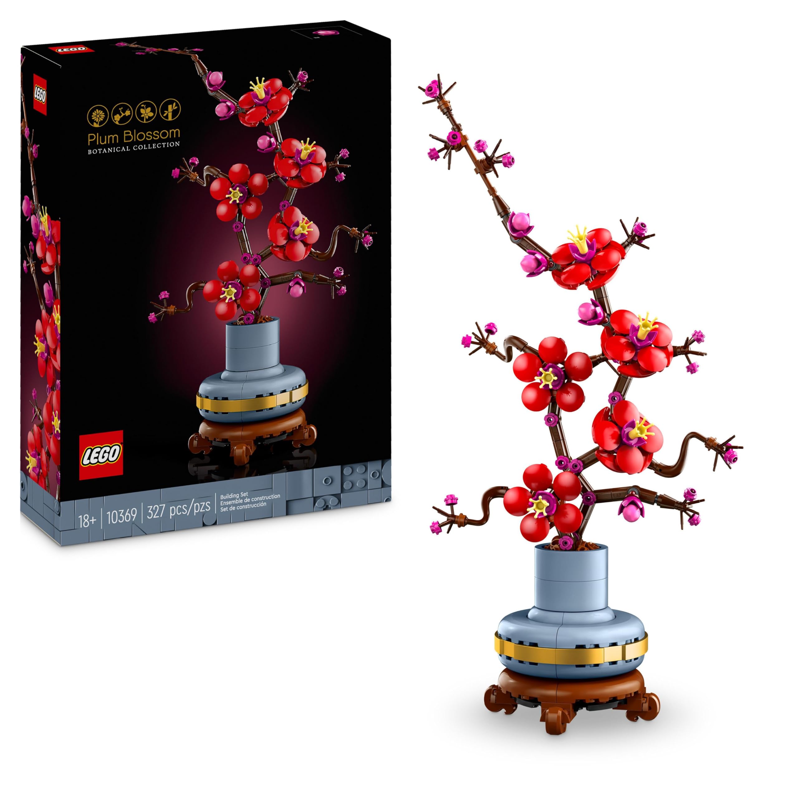 LEGO Botanicals Pflaumenblüte - Kreatives Bauset für Erwachsene 🌸 Angebot bei HelloDeals