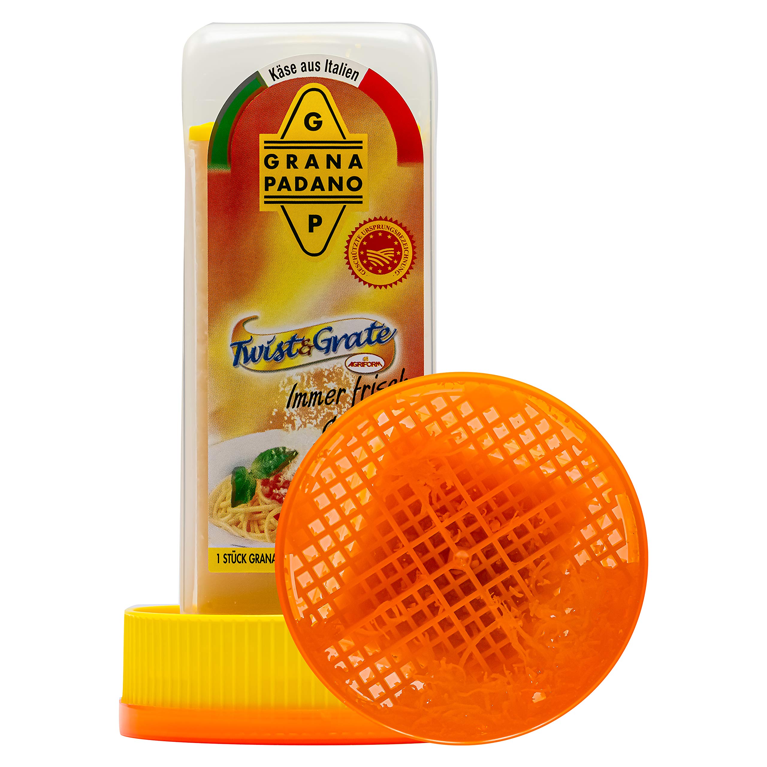 Angebot: Grana Padano DOP g.U Twist & Grate 150g mit Käsemühle 🧀🇮🇹 Angebot bei HelloDeals