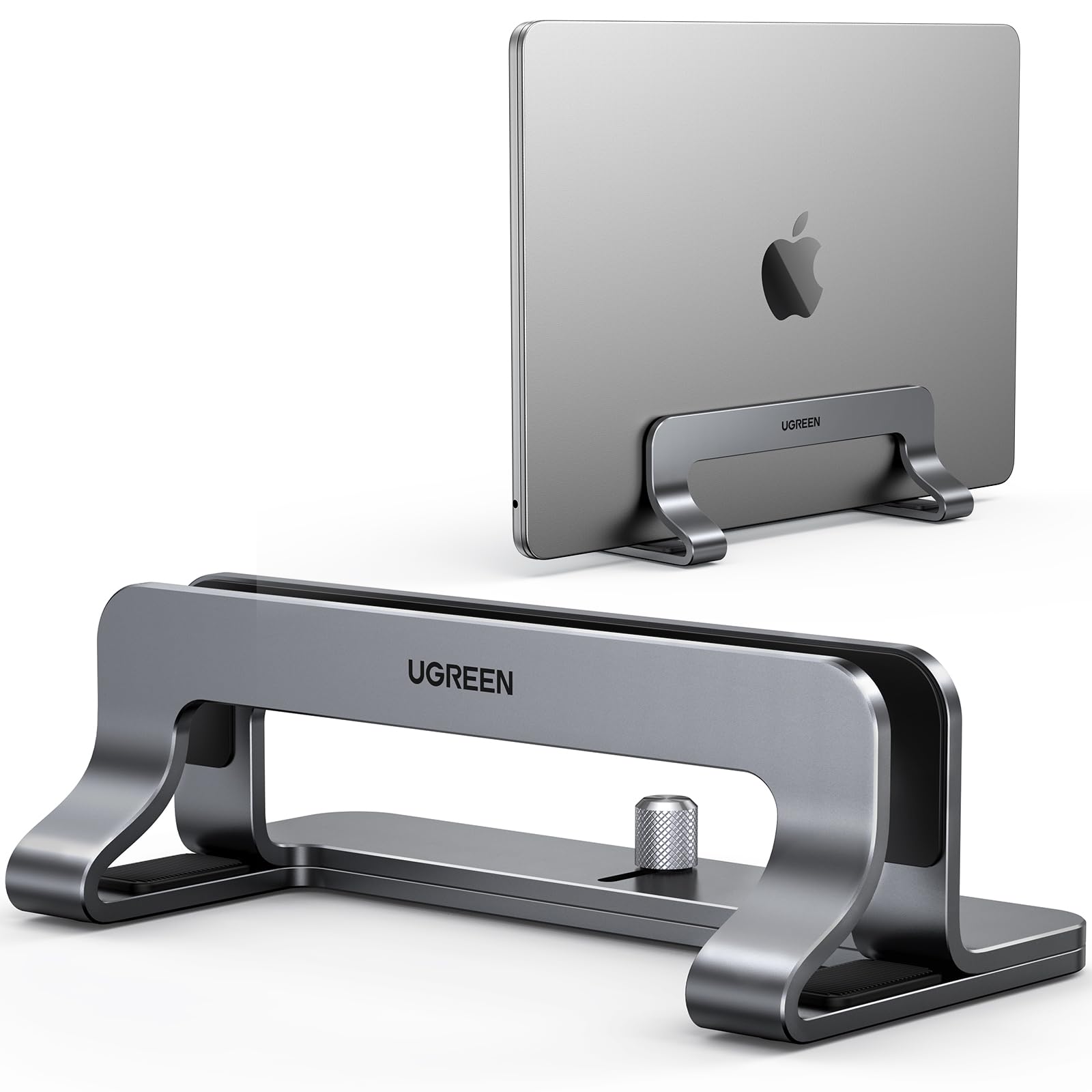 UGREEN Vertikaler Laptop Ständer Aluminium Vertikal Stand Laptopständer Platzsparender Laptop Halter 😍 Angebot bei HelloDeals