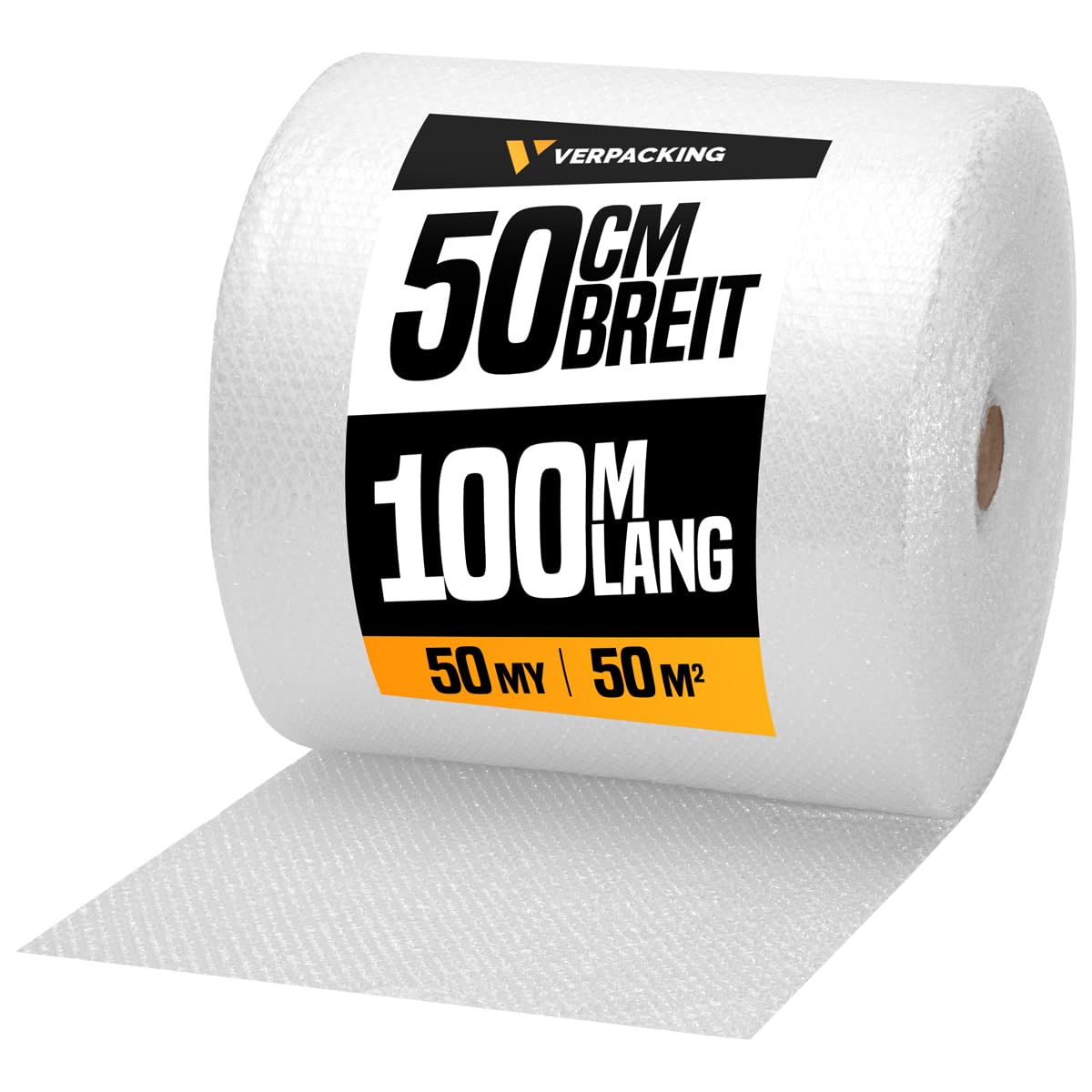 Verpackung Luftpolsterfolie 100 m lang 📦 Noppenfolie Knallfolie Blisterfolie Polstermaterial Füllmaterial für Kartons Angebot bei HelloDeals