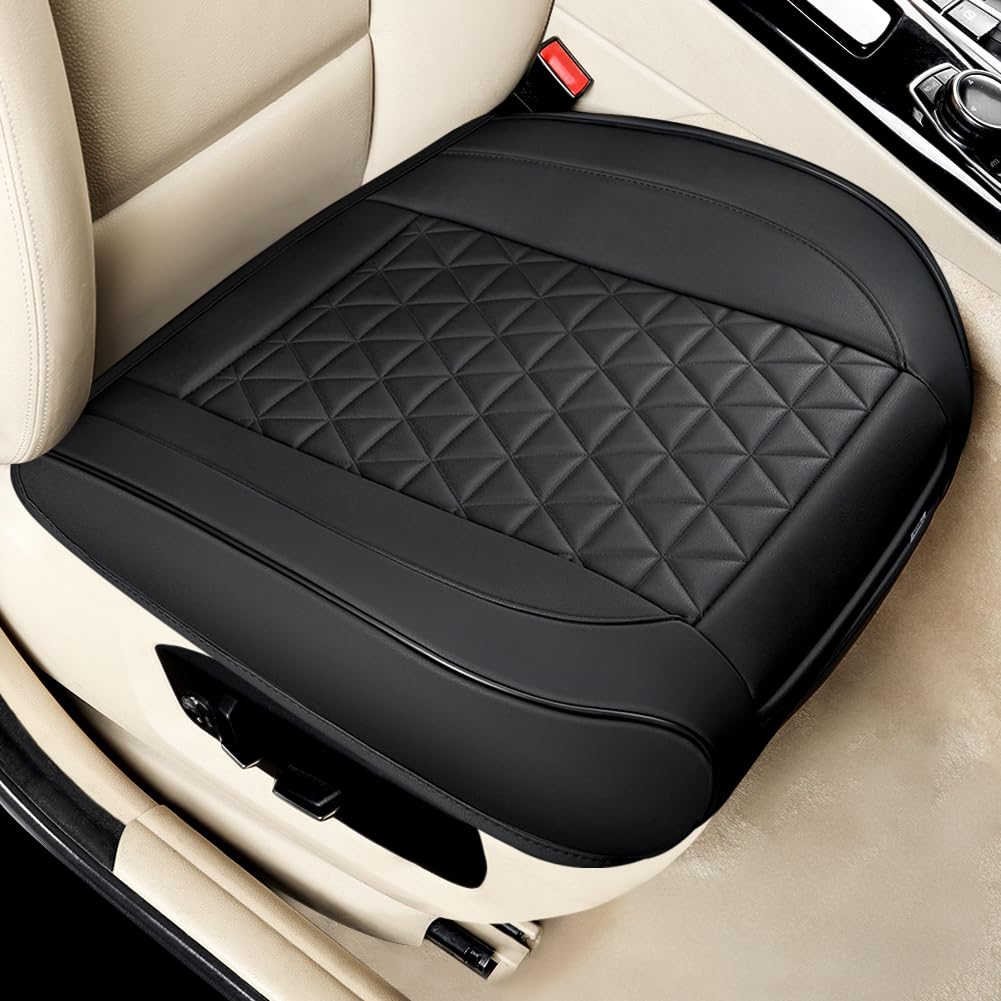 🖤🐾 Black Panther Sitzauflagen Auto PU Leder Autositzbezüge Vordersitz Universal Fit 90% der Autos Sitze 🚗 Angebot bei HelloDeals