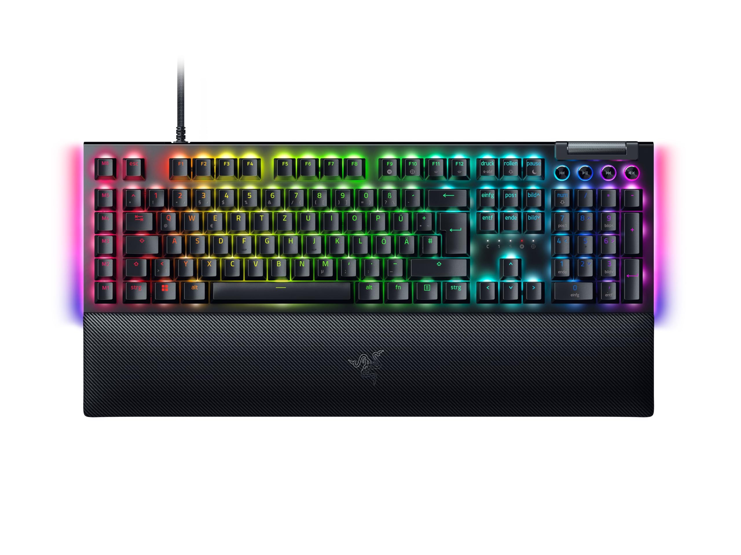 🎮 Razer BlackWidow V4 (Green Switch) - Mechanische Gaming-Tastatur 🌈🕹️ Angebot bei HelloDeals