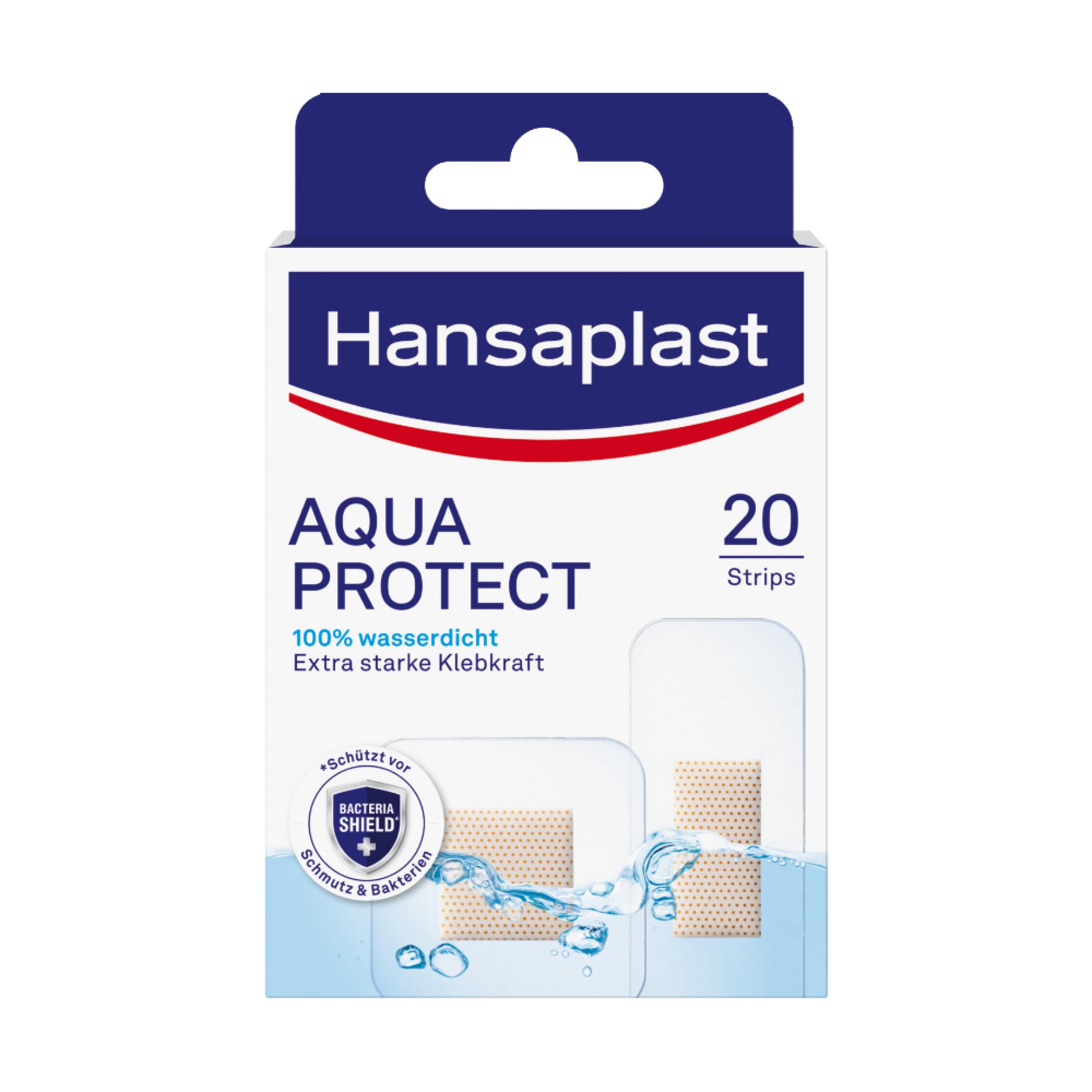 Angebot: Hansaplast Aqua Protect Pflaster (20 Strips) 💧🩹 Angebot bei HelloDeals