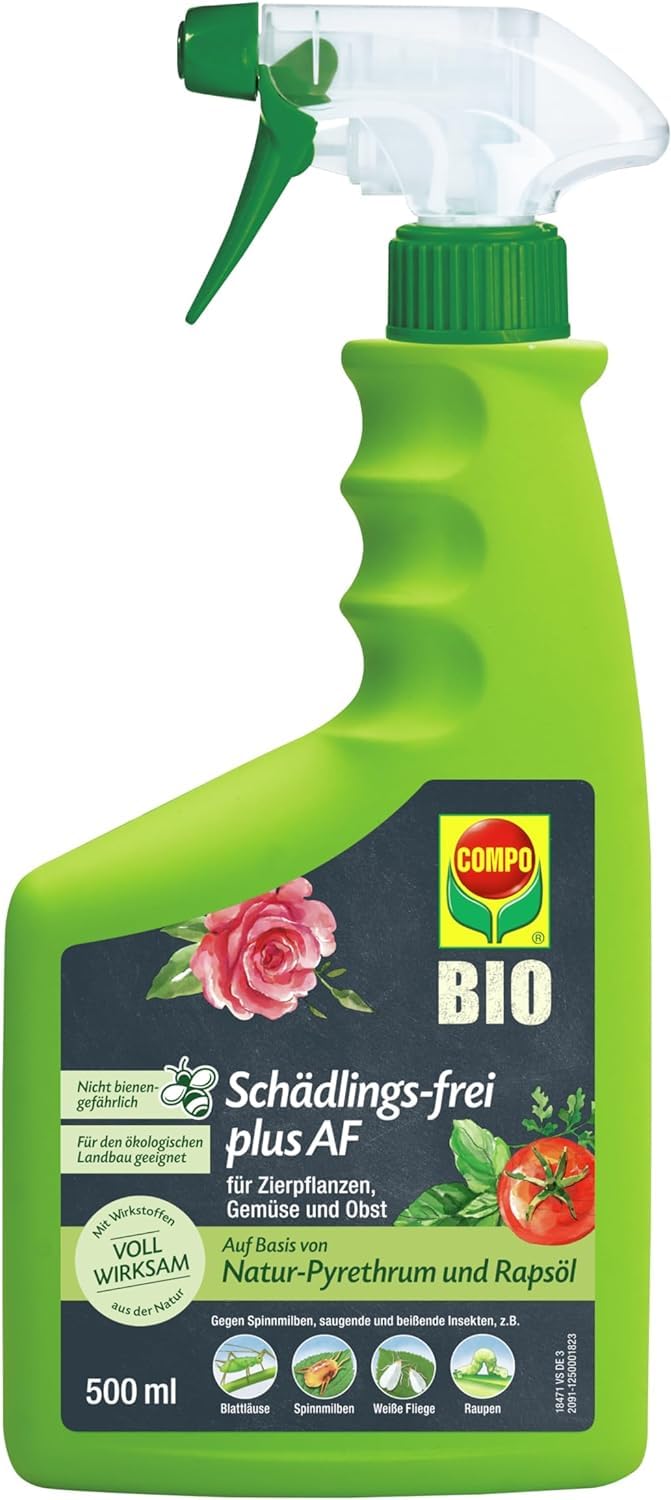 🌿🐞 COMPO Schädlings-frei plus AF - Effektives Insektizid Spray 500 ml 🐞🌿 Angebot bei HelloDeals