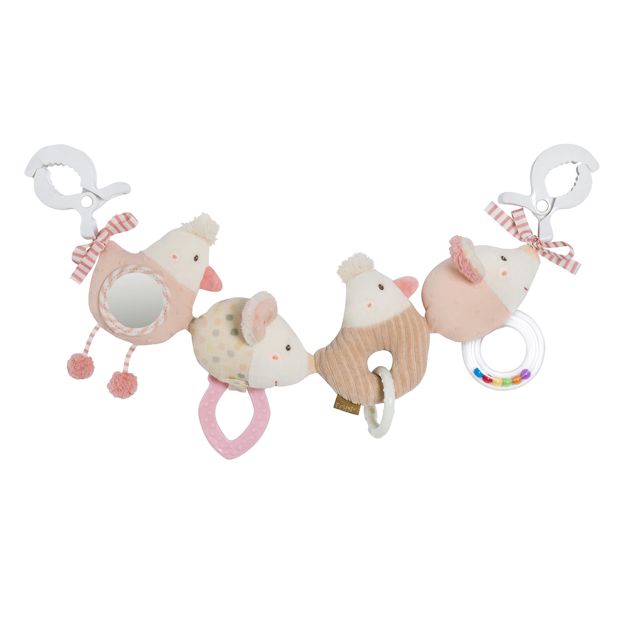 👶🌟 Fehn Kinderwagenkette feehnLAND - Mobile-Kette mit niedlichen Anhänger-Figuren Angebot bei HelloDeals