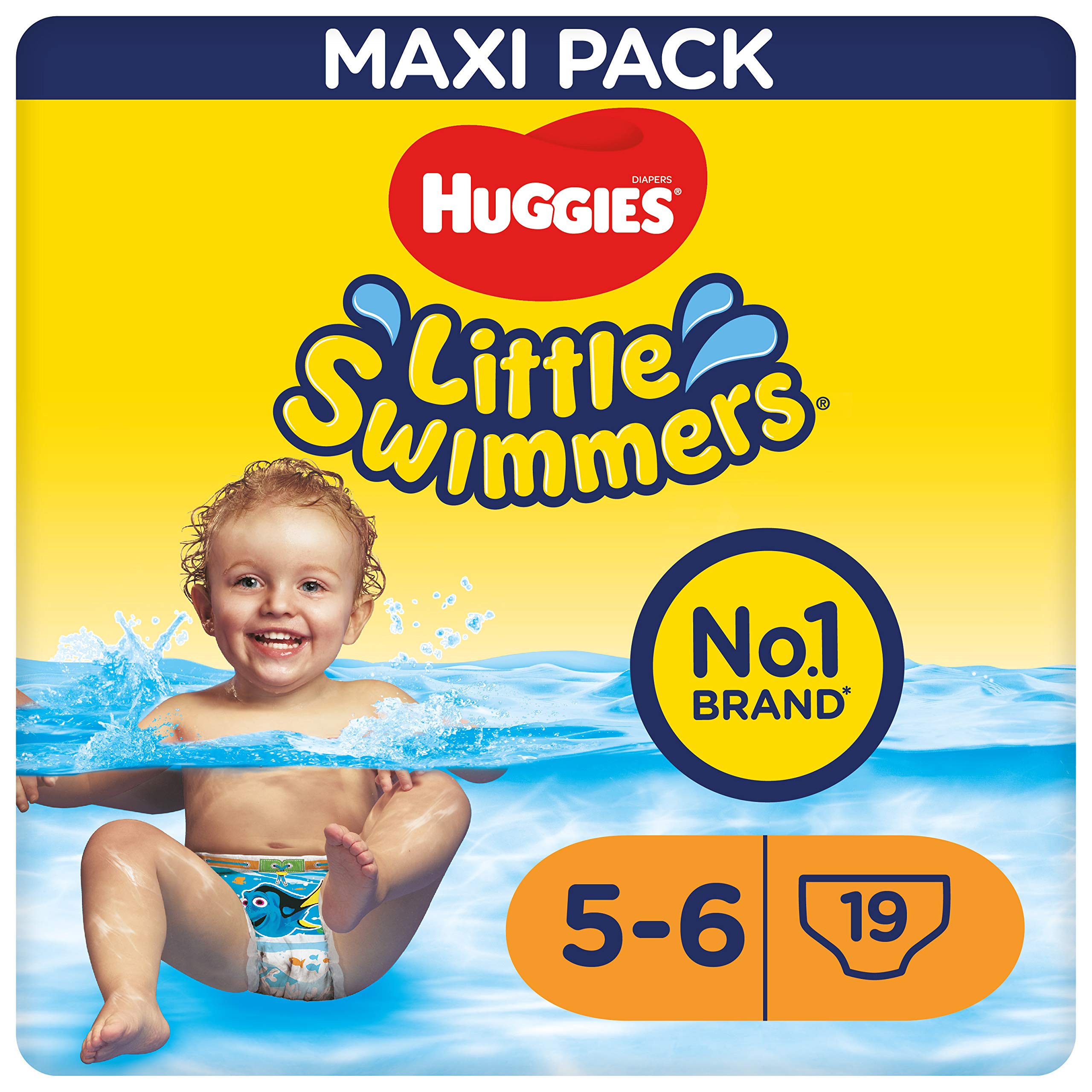 🌊👶 Huggies Little Swimmers Größe 5-6, 19 Stück Big Pack 🏊 Angebot bei HelloDeals