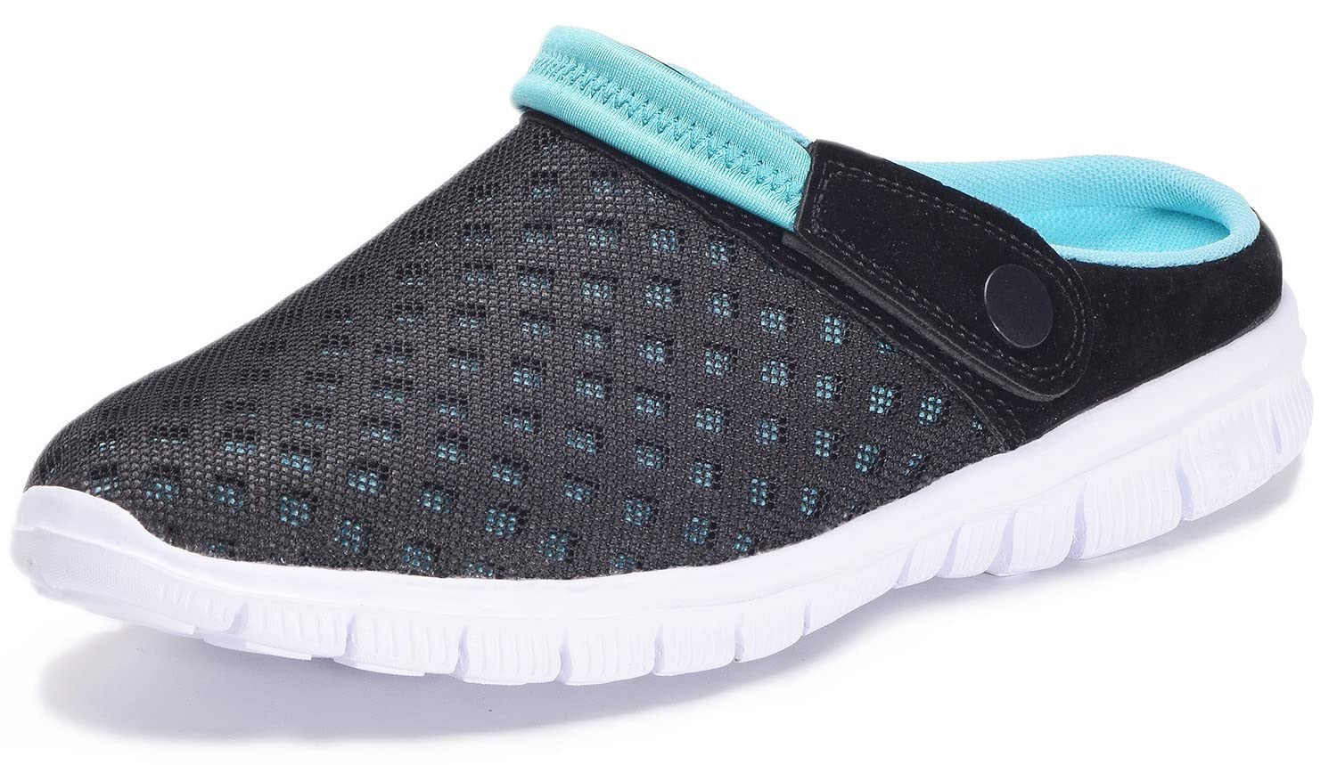 Damen Herren Clogs Hausschuhe Gartenschuhe Sommer Badelatschen Strand Schuhe Sandalen Pantoletten 42 EU Blau 😎🌴 Angebot bei HelloDeals