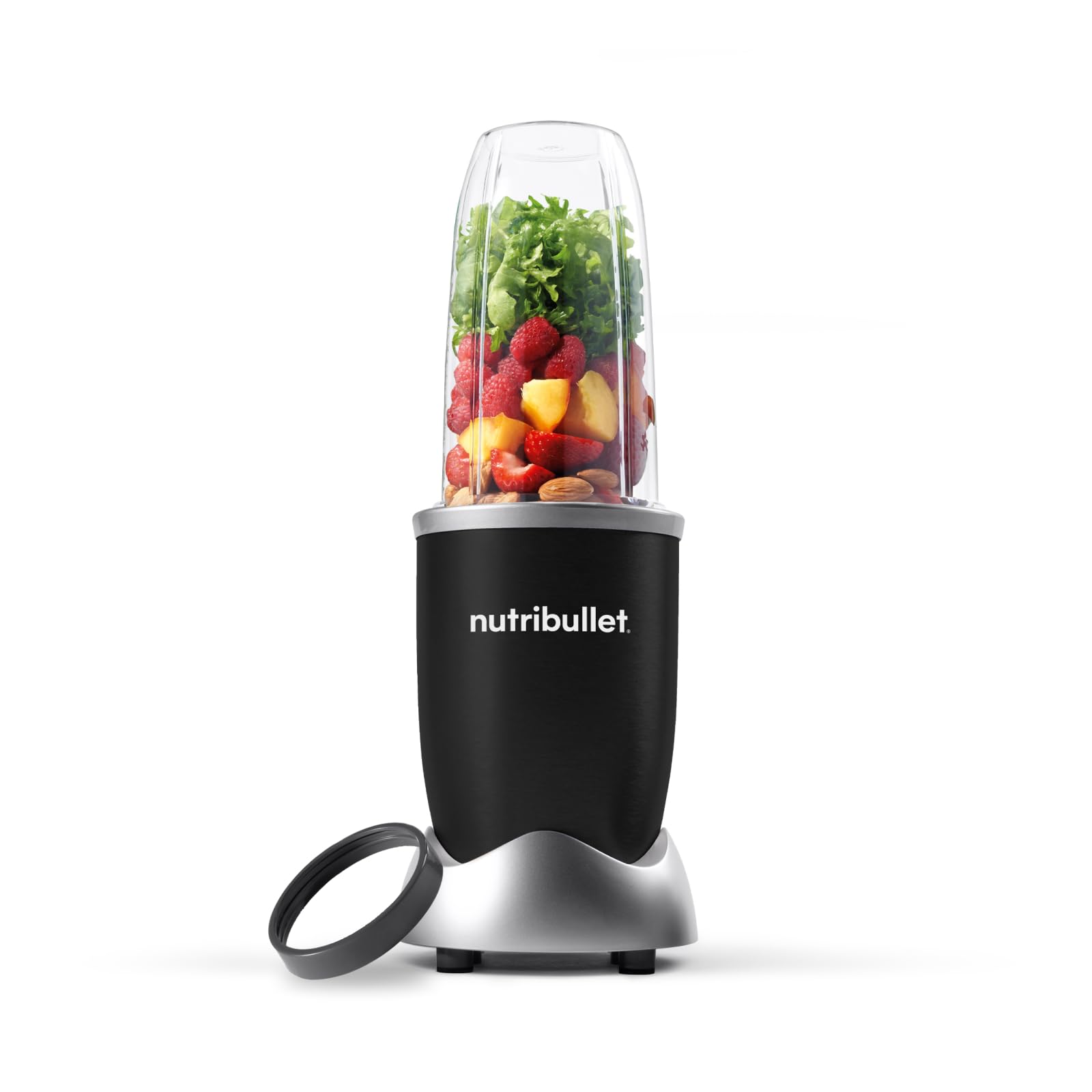 🌪️ Nutribullet Pro 900 Watt Smoothiemixer NB904B Schwarz Schwarz Basispaket Angebot bei HelloDeals