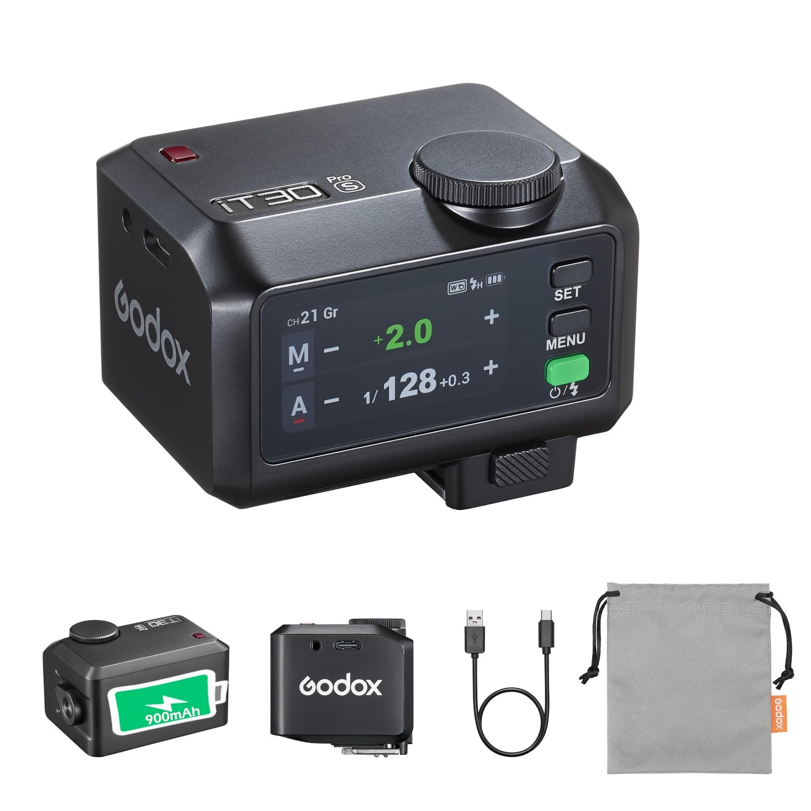 📸 Deal des Tages: Godox it30pro s iFlash Kamera Blitzlicht mit 900-mAh-Akku und USB-C-Ladung Angebot bei HelloDeals