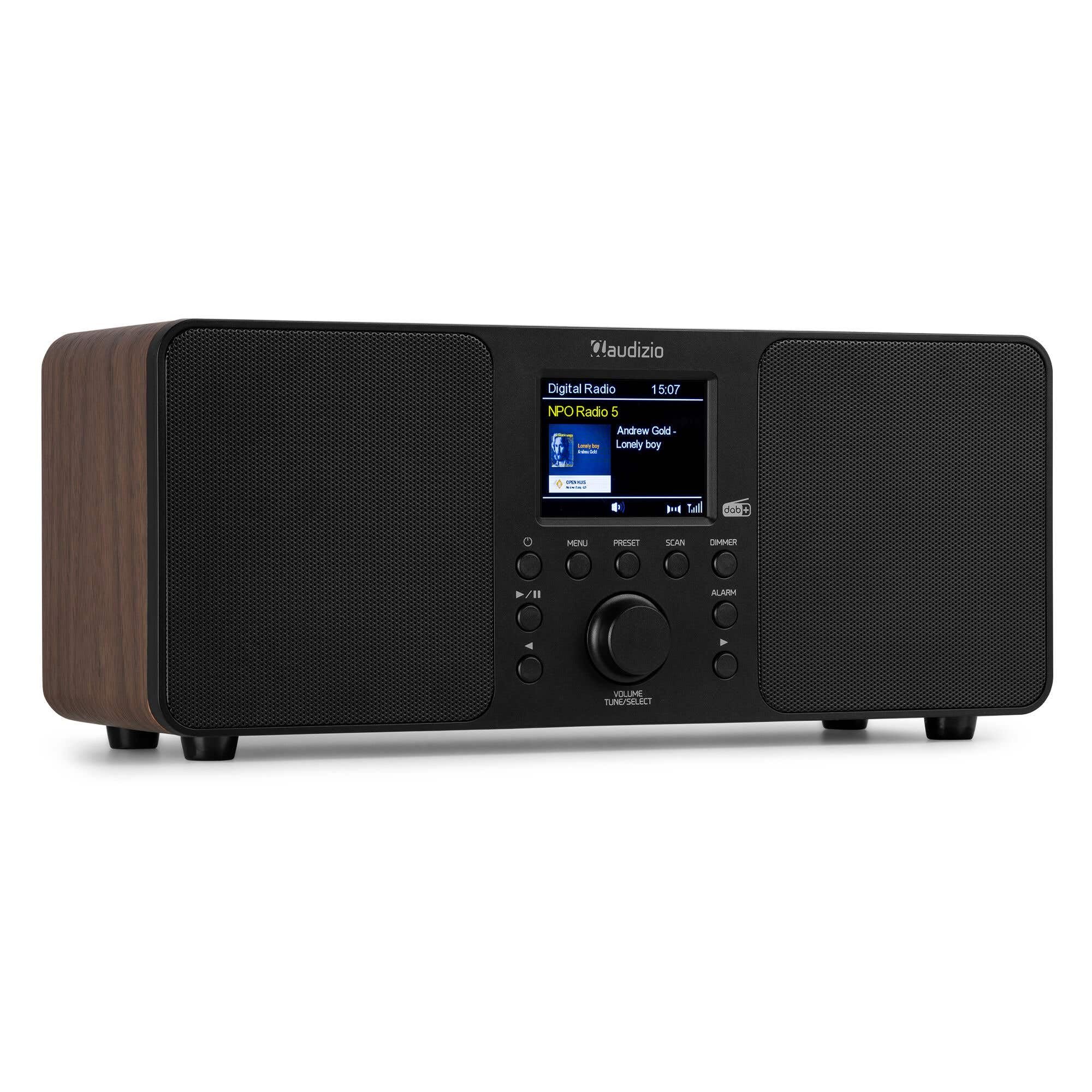 📻🔊 Audizio Genua DAB Radio mit Bluetooth - Hochwertiges Stereo DAB Plus Radio Angebot bei HelloDeals