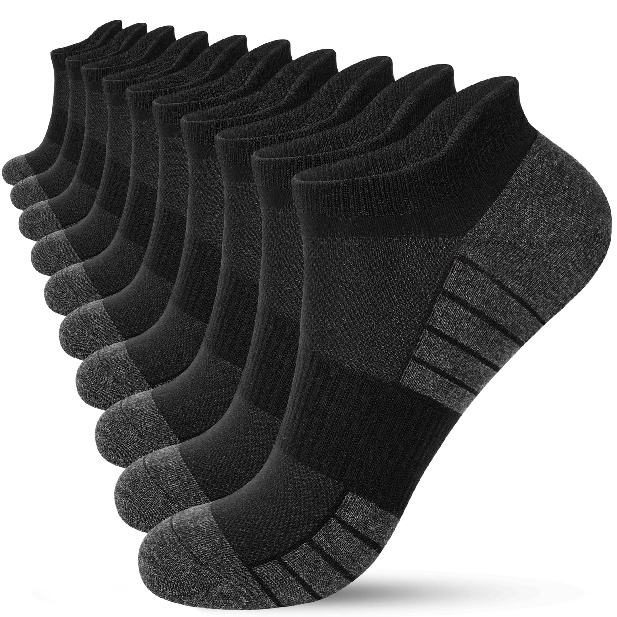 HIYATO 10 Paar Sneaker Socken Herren Damen - Angebot! 🧦🏃‍♂️ Angebot bei HelloDeals