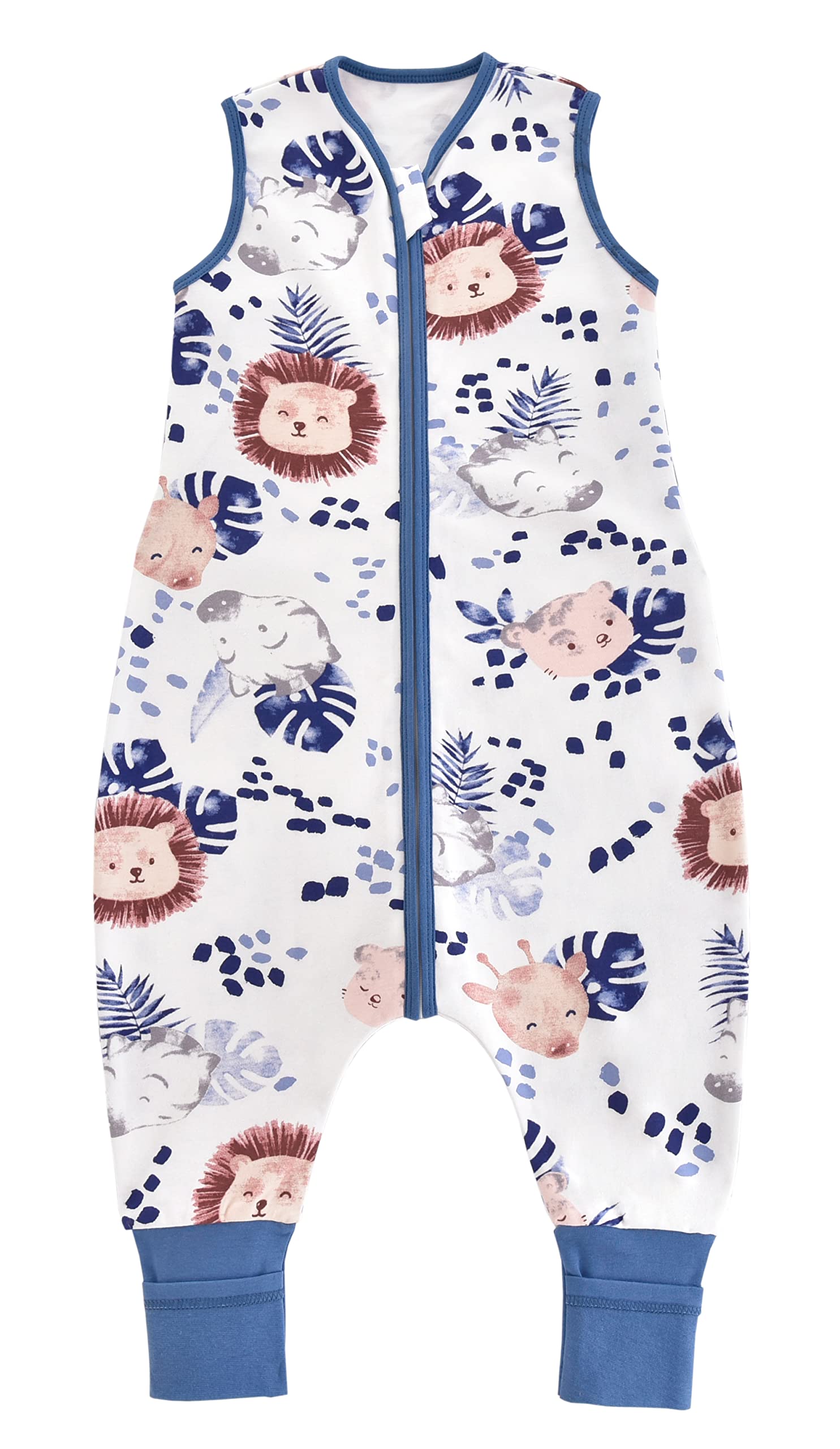 👶🦁 Chilsuessy Baby Sommerschlafsack mit Füßen 0.5 Tog - Dschungel Löwe Angebot bei HelloDeals
