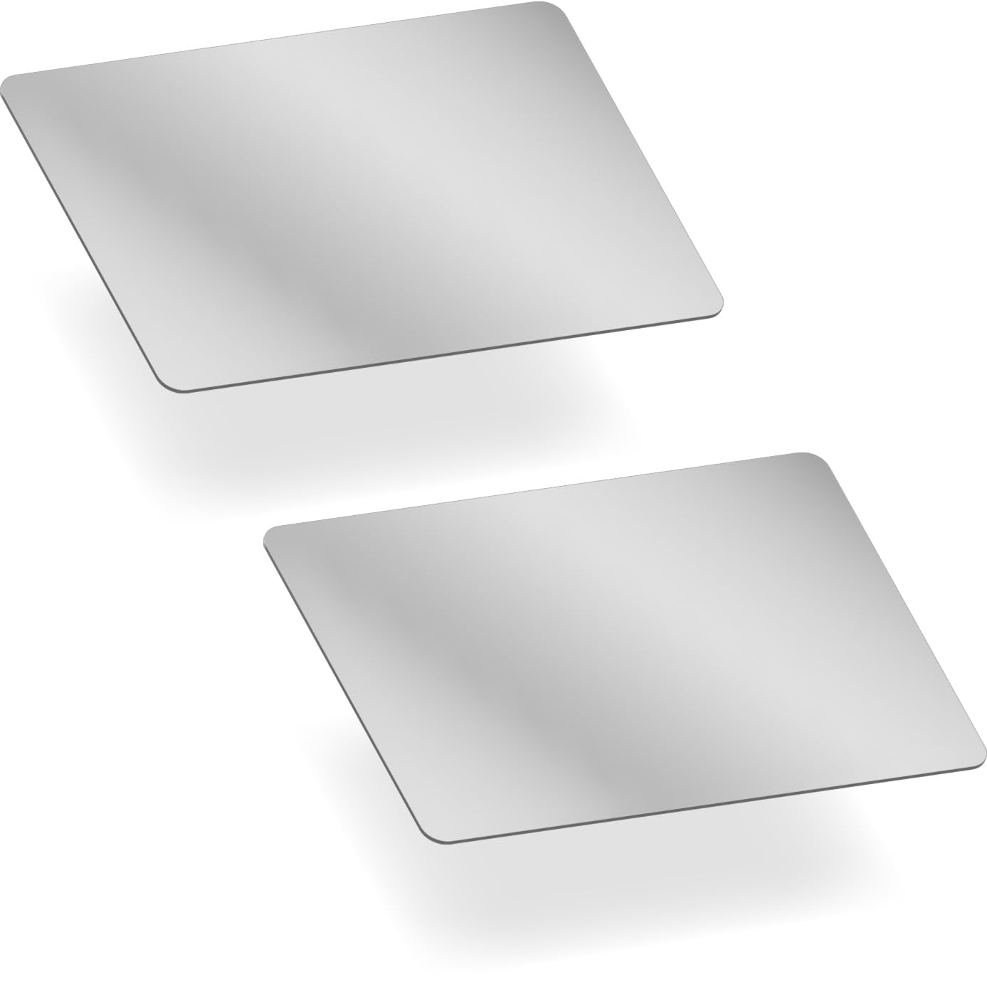 🌟 MAGATI Handspiegel 2er Set - Ultraleichte und Ultradünne Kosmetikspiegel 🌟 Angebot bei HelloDeals