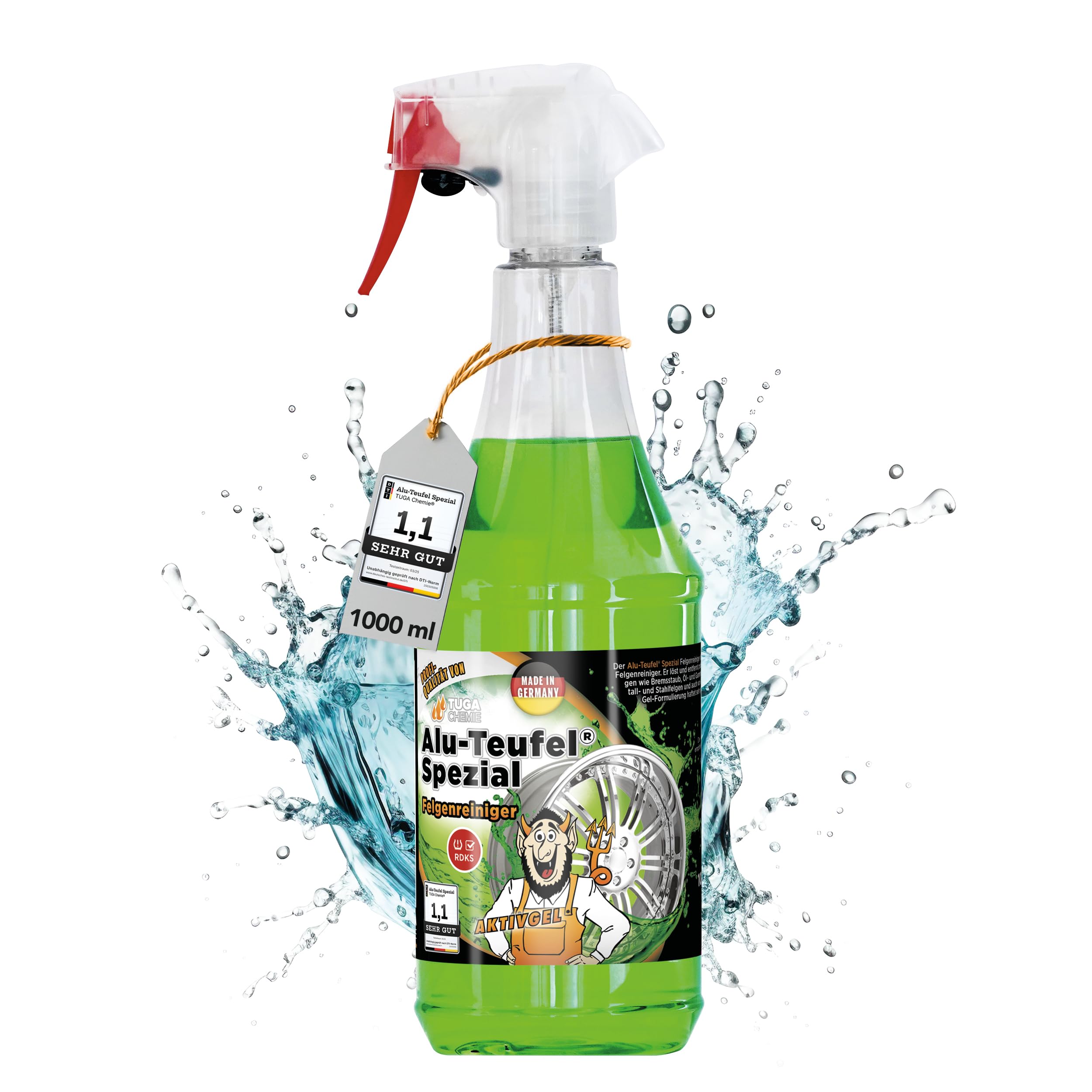 🌟 TUGA Alu-Teufel Spezial Felgenreiniger Aktiv-Gel 🚗✨ Angebot bei HelloDeals