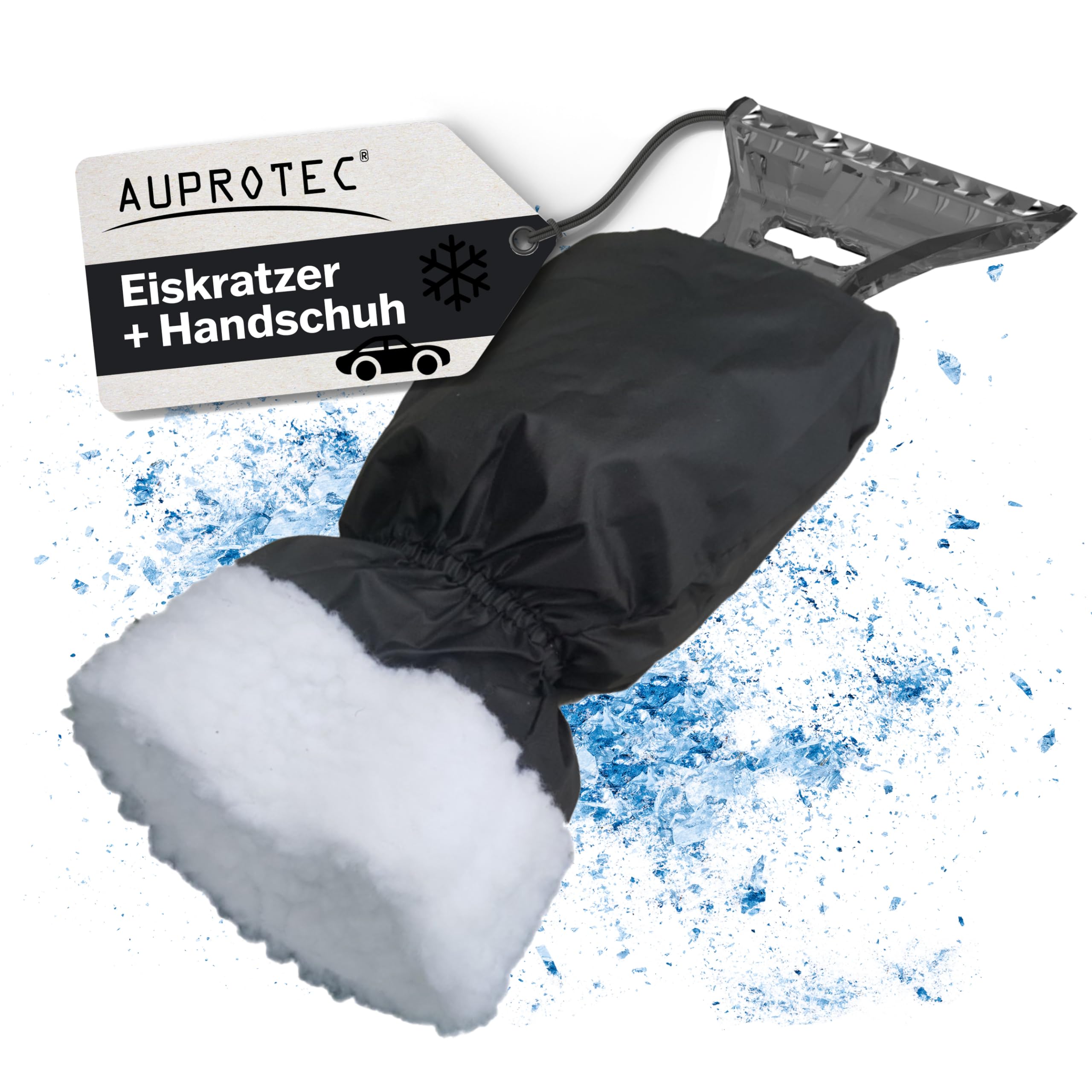 🧤 AUPROTEC Eiskratzer mit Handschuh gefüttert 🚗❄️ Angebot bei HelloDeals