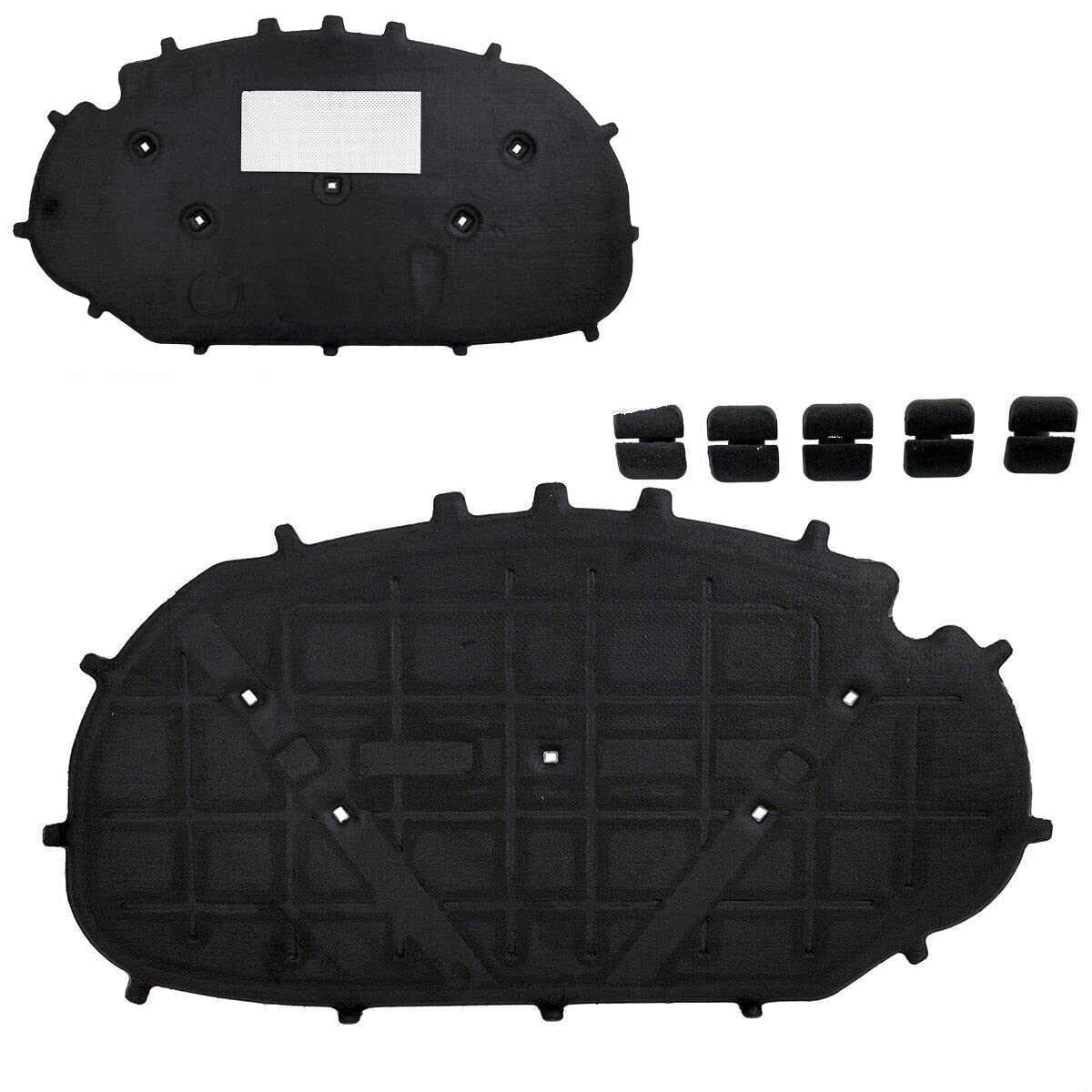 🚗 DM-Autoteile Dämmmatte Motorhaube Motorhaubendämmung Motorraumdämmung + Montagekit für VW GOLF 6 VI Angebot bei HelloDeals