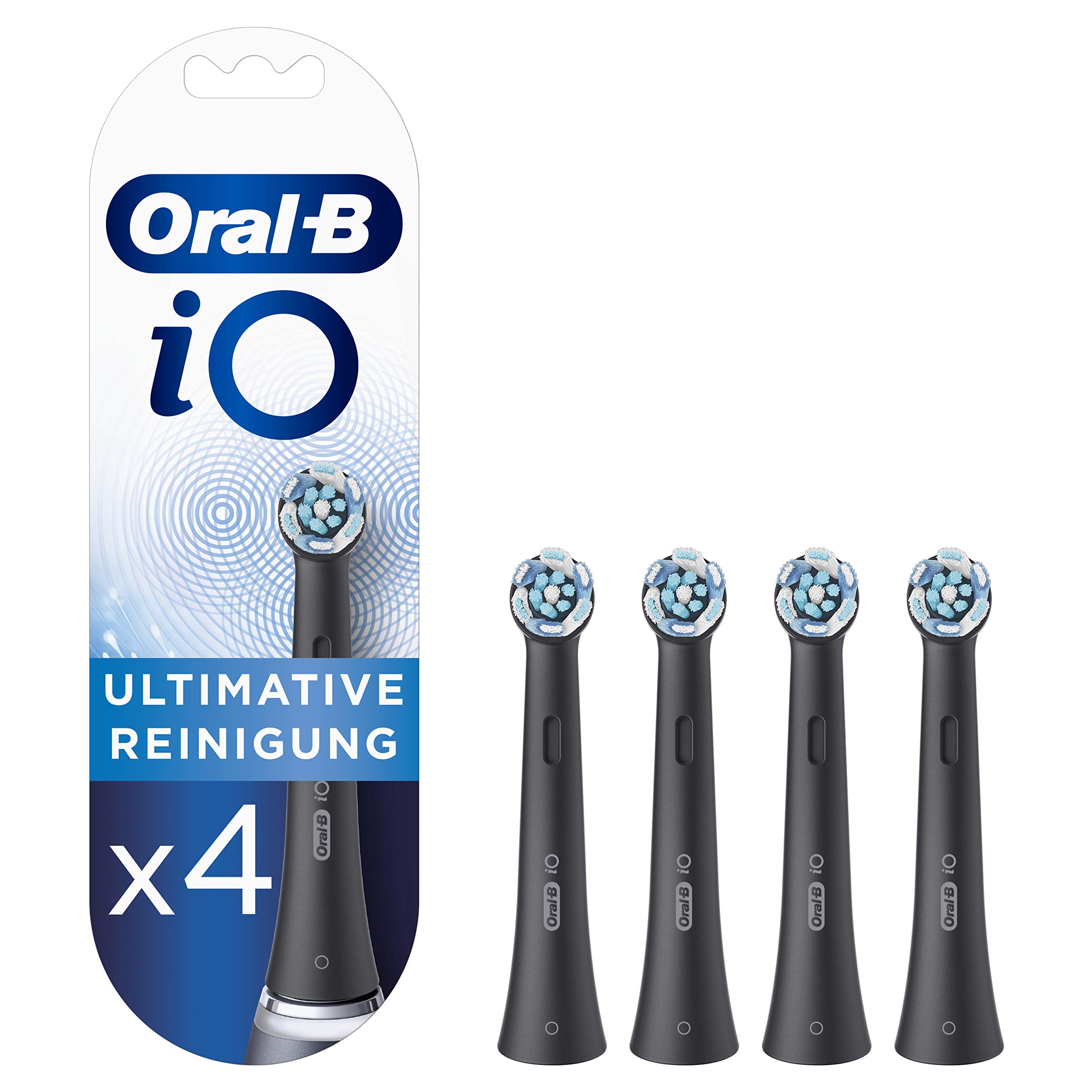 Oral-B iO Ultimative Reinigung Aufsteckbürsten für elektrische Zahnbürste, 4 Stück 🦷🪥 Angebot bei HelloDeals