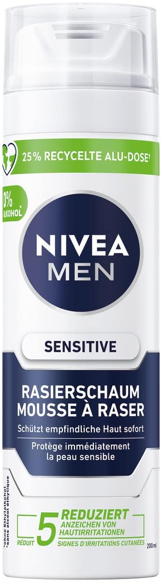 Angebot: NIVEA MEN Sensitive Rasierschaum für Männer 🧔🪒 Angebot bei HelloDeals