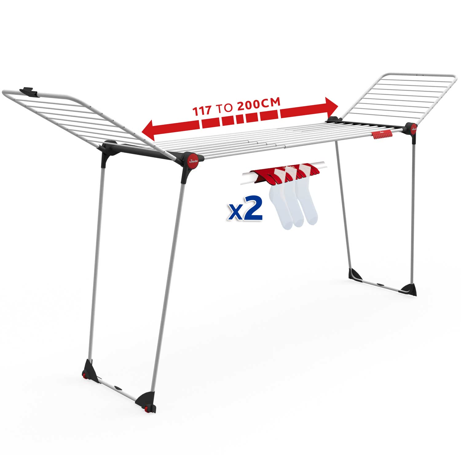 🌟 Vileda Infinity Flex Plus Wäscheständer - XXL-Leinen & Eco-Verpackung 🌿 Angebot bei HelloDeals