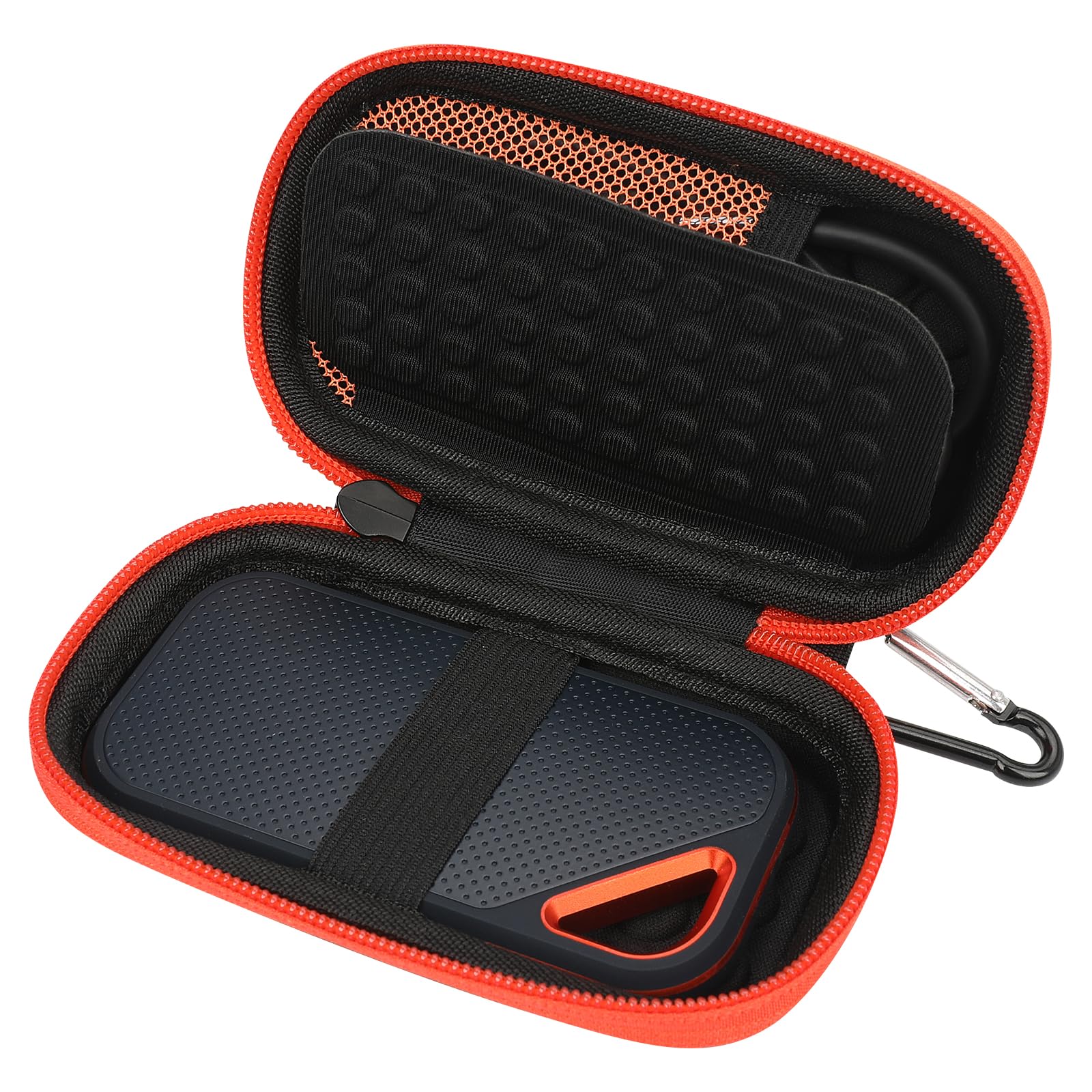 👜 Tasche Hülle für SanDisk Extreme PRO/SanDisk Extreme Portable SSD Exterme SSD - Schutzhülle für Festplatte und Micro SD Karte (Schwarz) Angebot bei HelloDeals