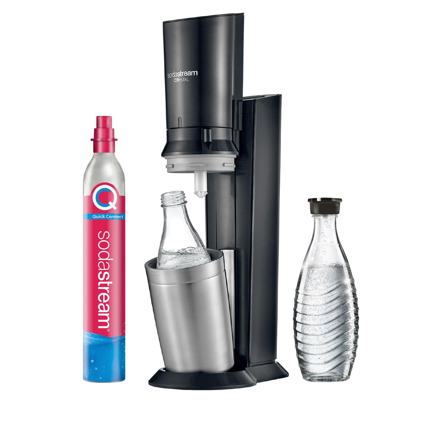 🌊 SodaStream Wassersprudler CRYSTAL 3.0 mit Quick-Connect CO2-Zylinder 🌟 Angebot bei HelloDeals