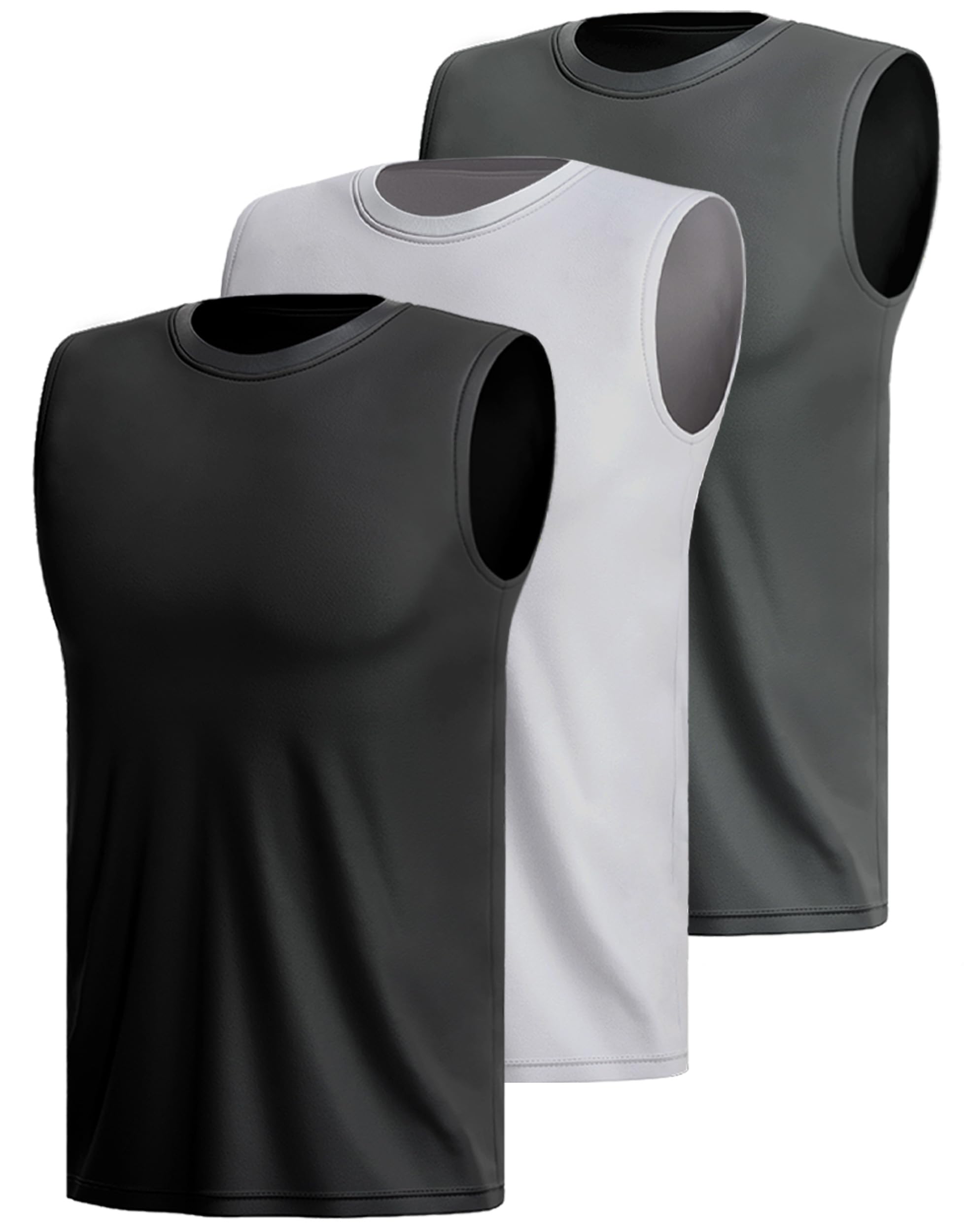 🏋️‍♂️ 3er oder 5er Pack Sport Tank Top Herren äRmellos Shirt Fitness 🏃‍♂️ Angebot bei HelloDeals