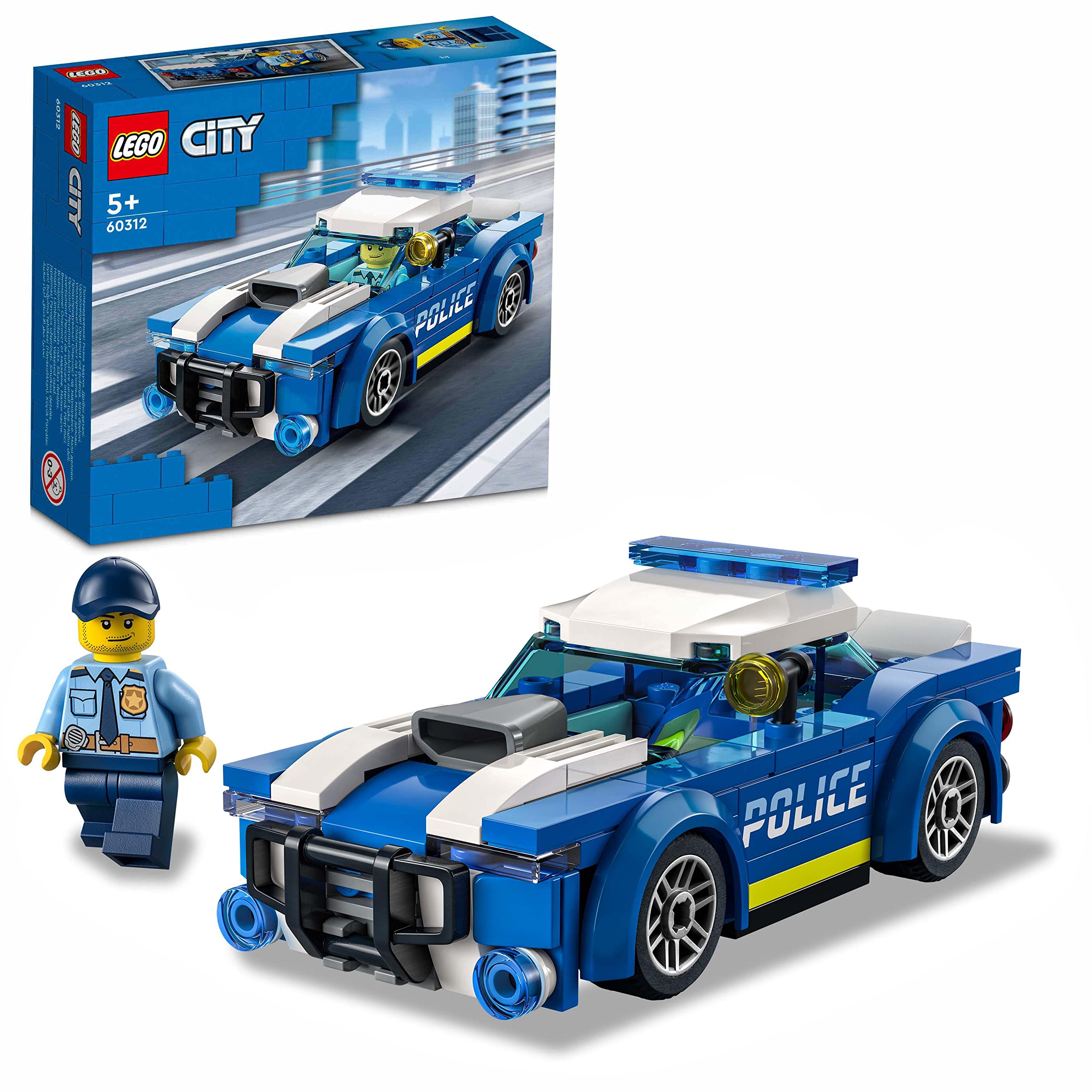 LEGO 60312 City Polizeiauto - Polizei-Spielzeug ab 5 Jahren 🚓👮‍♂️ Angebot bei HelloDeals