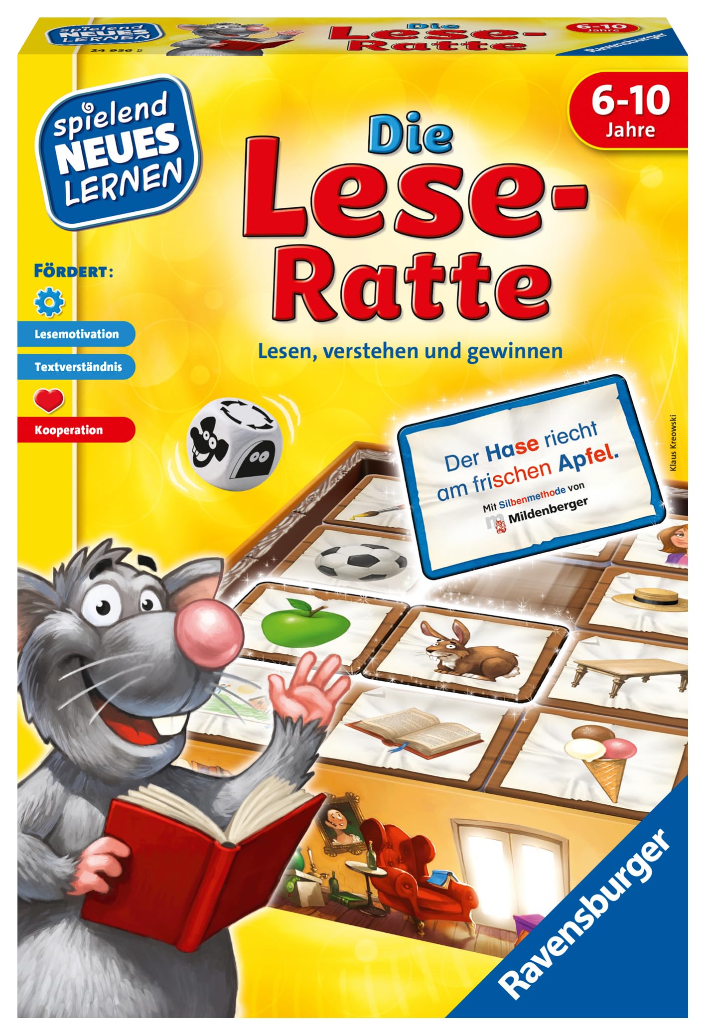 🐭📚 Ravensburger Die Lese-Ratte Lernspiel für Kinder ab 6-10 Jahren 🎁 Angebot bei HelloDeals