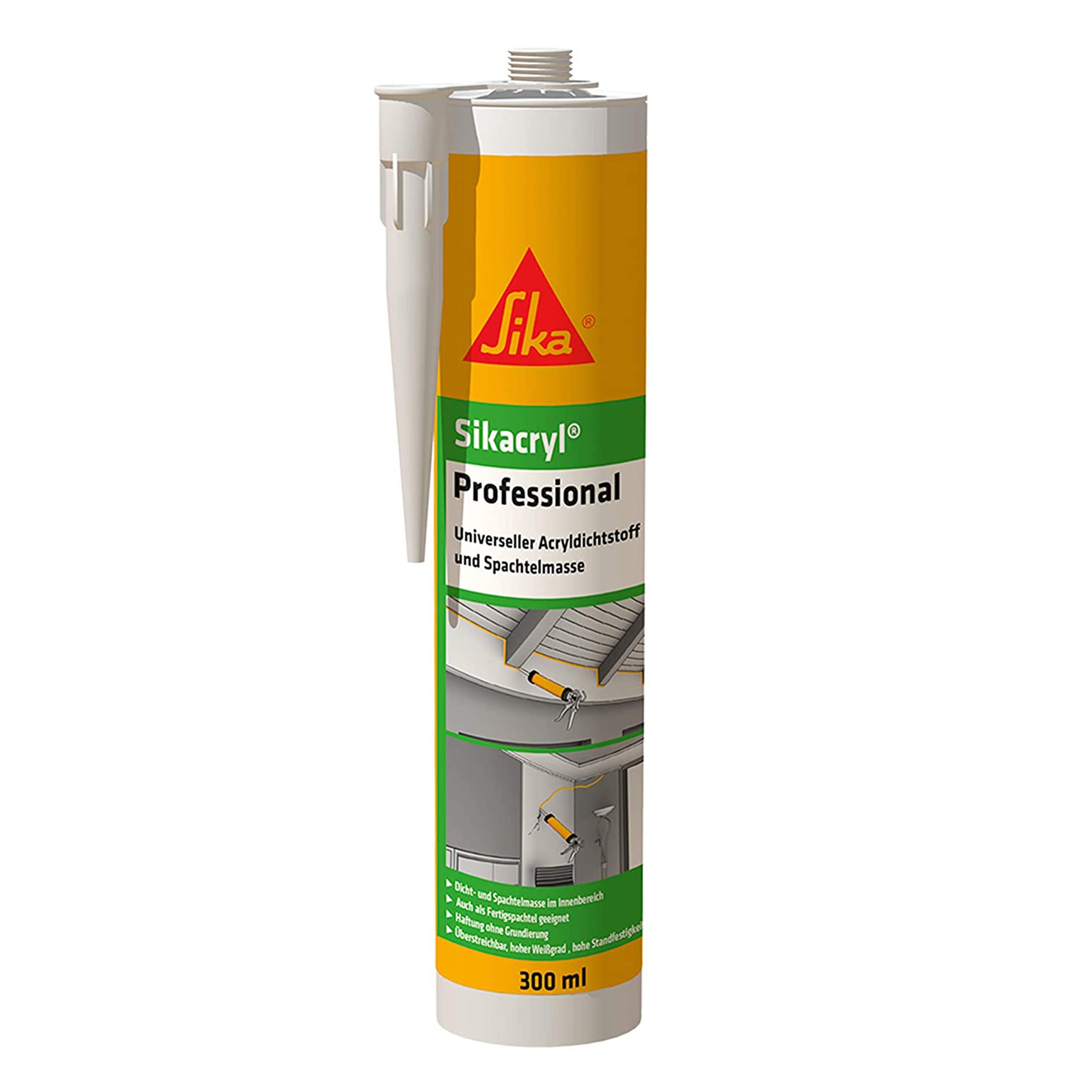 Sika – Acryldichtstoff – Sikacryl Professional Weiß 🛠️ Angebot bei HelloDeals