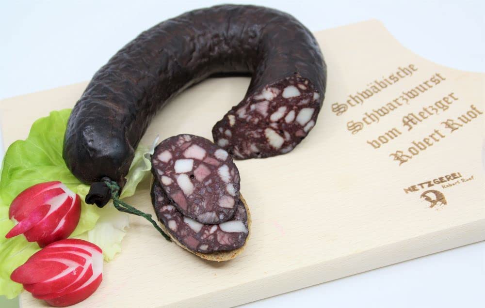 🌭 Schwäbische SCHWARZWURST / BLUTWURST RING ca. 500g 🇩🇪 Angebot bei HelloDeals