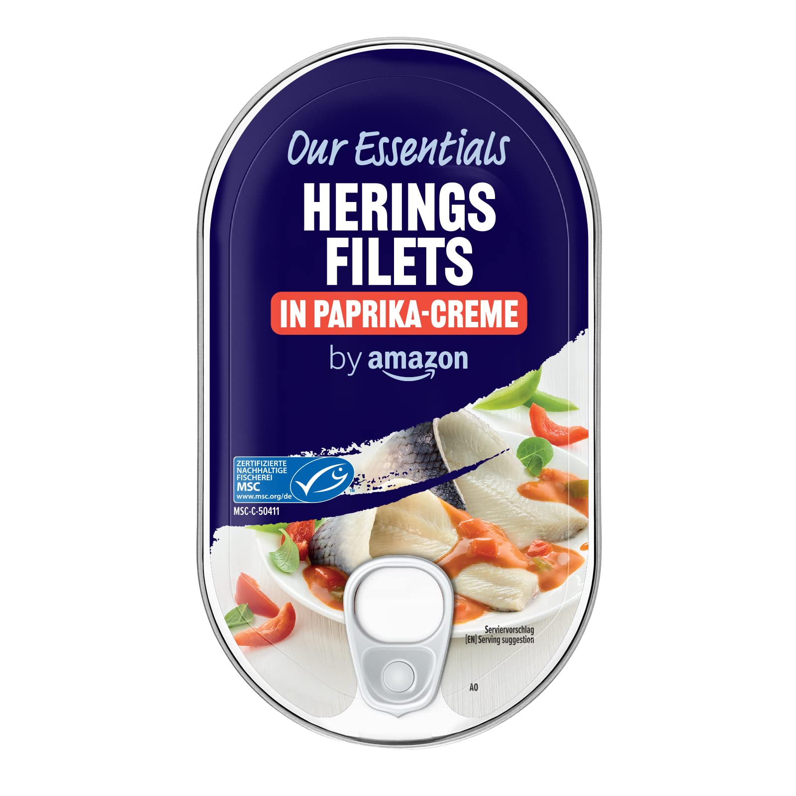 Angebot: Amazon MSC Heringsfilets in Tomaten Paprika Crème, 200g (1er-Pack) 🐟🍅🌶️ Angebot bei HelloDeals