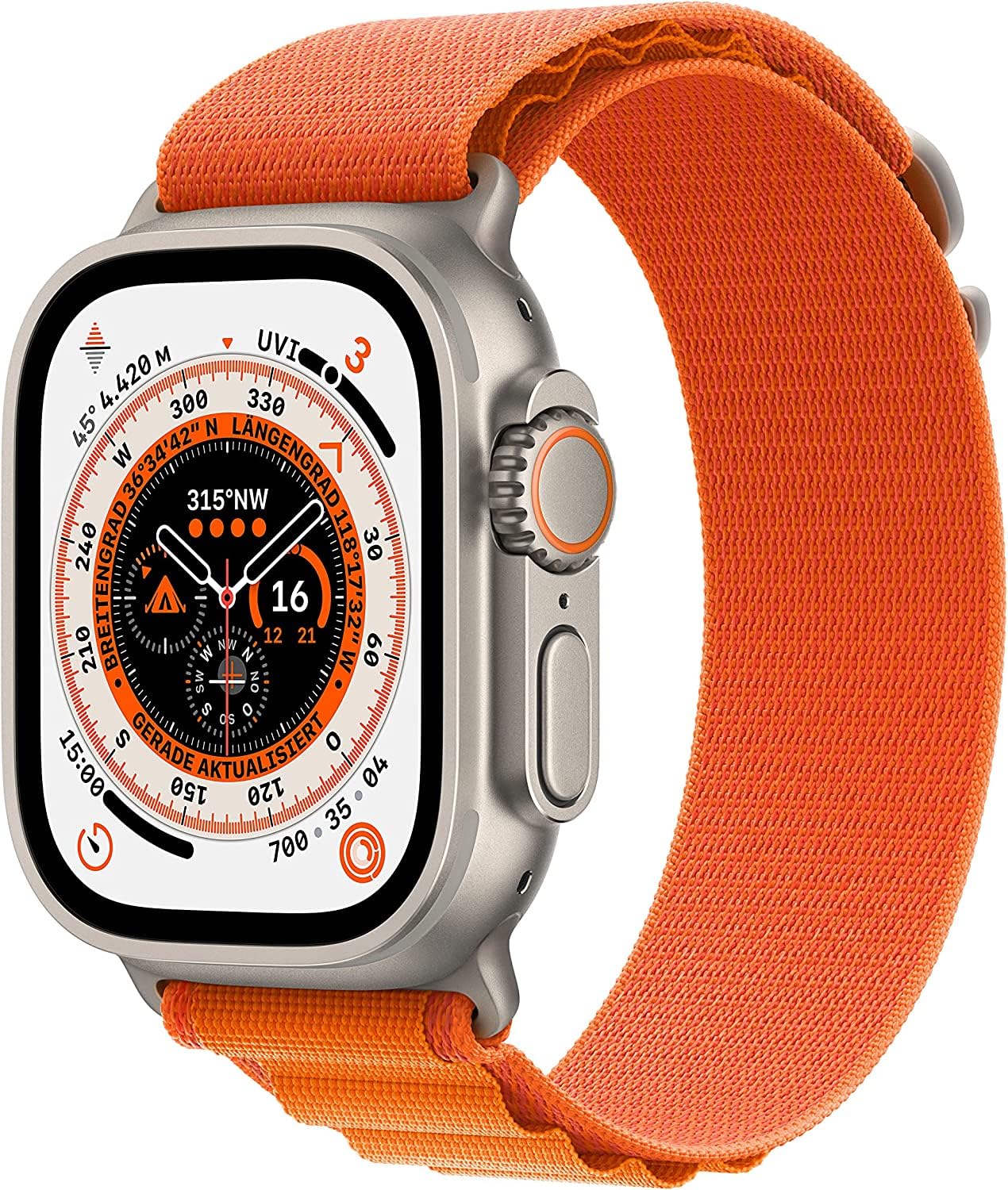 🌟 Apple Watch Ultra (GPS + Cellular mit 49mm) - Generalüberholt Angebot bei HelloDeals