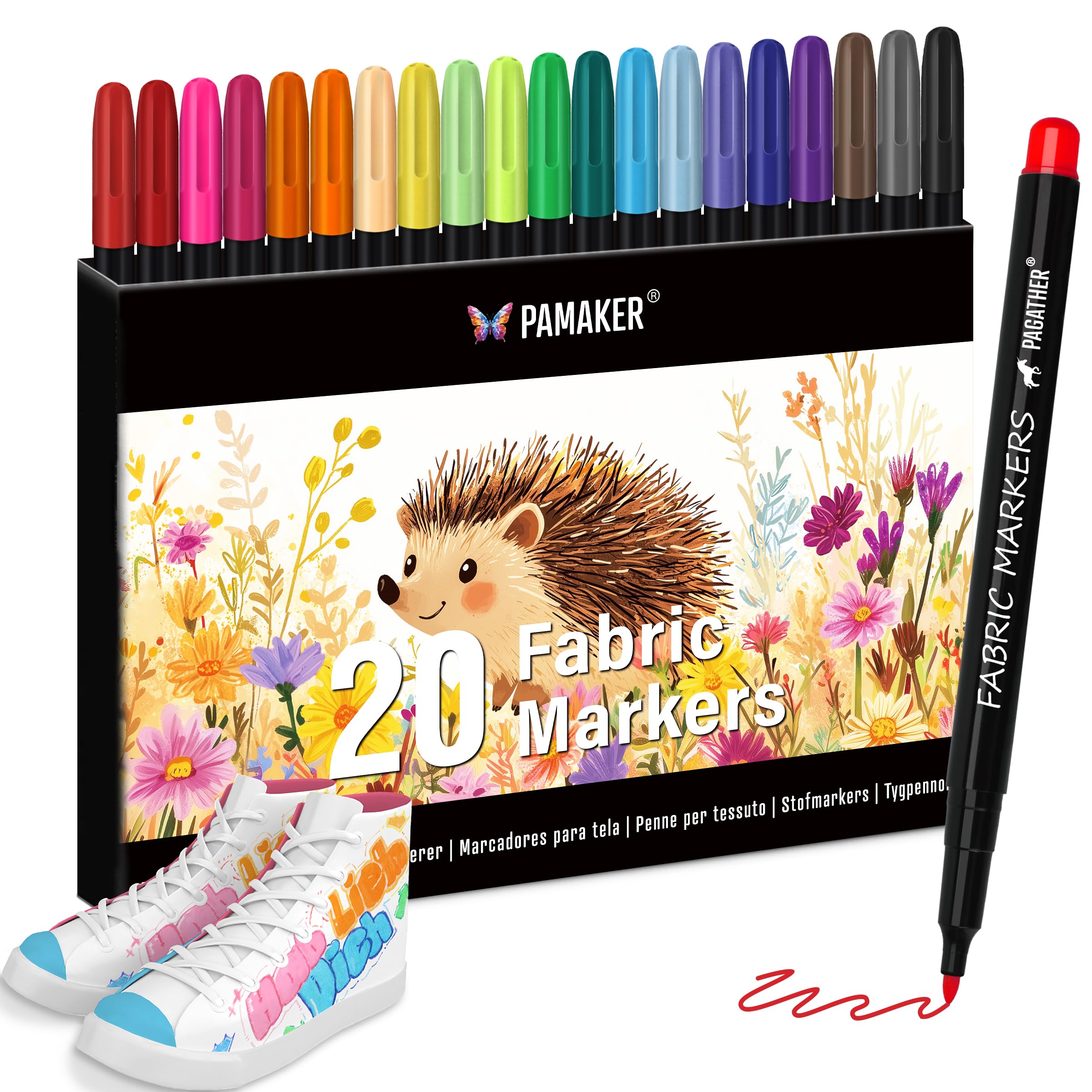 🎨 20 Textilstifte für kreative Designs auf Kleidung und mehr! 🌈 Angebot bei HelloDeals