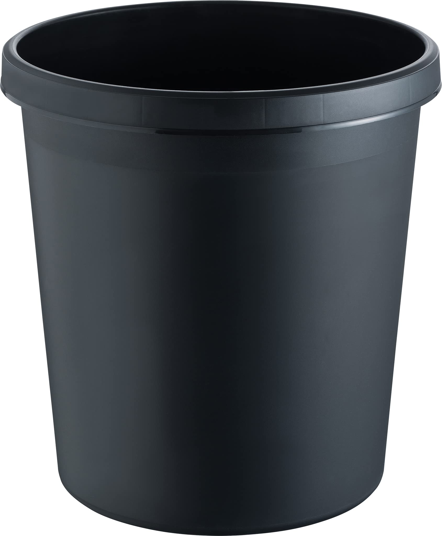 🗑️ helit H6105895 - Papierkorb „the german“, 18 Liter, schwarz Angebot bei HelloDeals