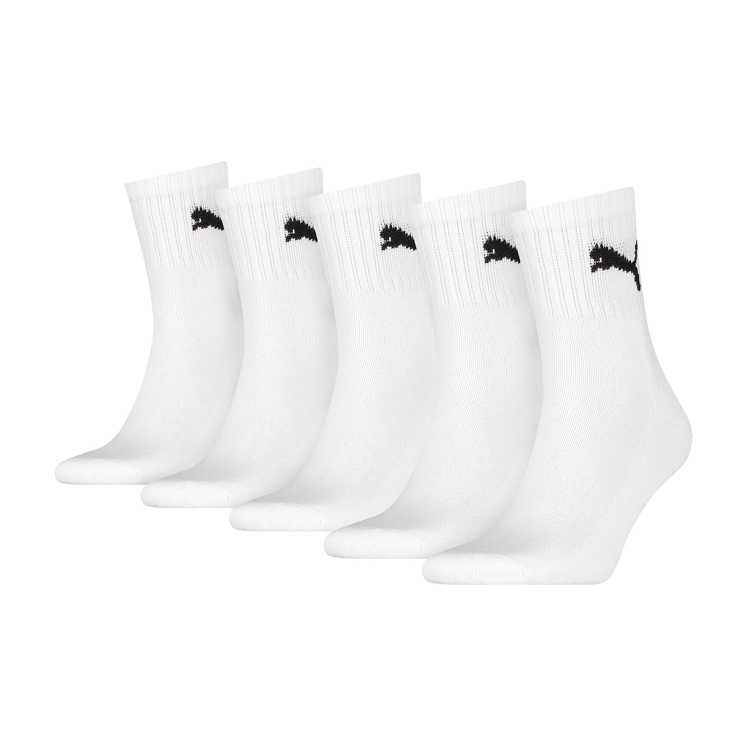 🧦 Super Angebot: Puma Unisex Socken (5er Pack) 43-46 Weiß Angebot bei HelloDeals