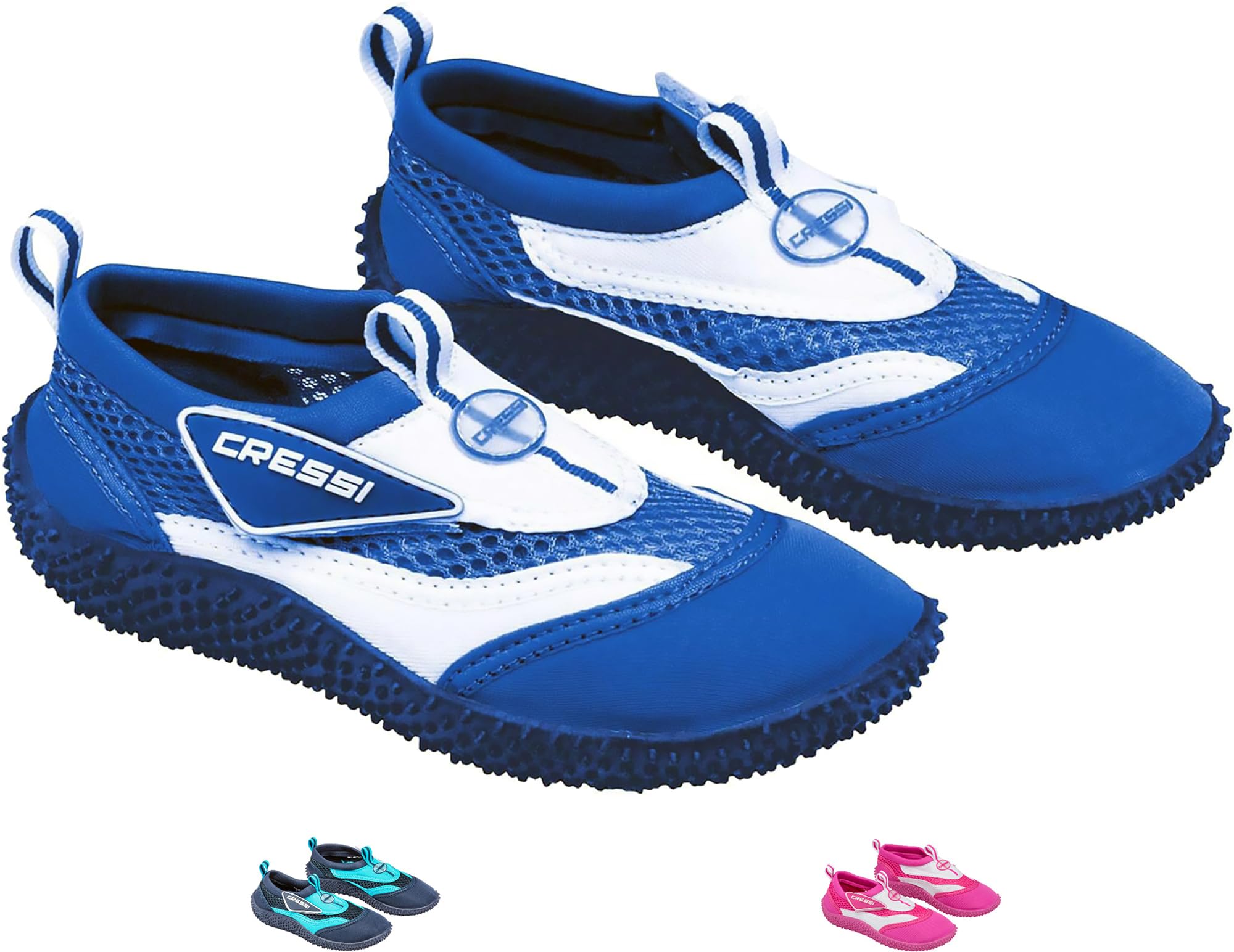 🌊👣 CRESSI Unisex-Kinder Coral Jr Premium Wasserschuhe 35 EU Weiß Blau 🏖️ Angebot bei HelloDeals