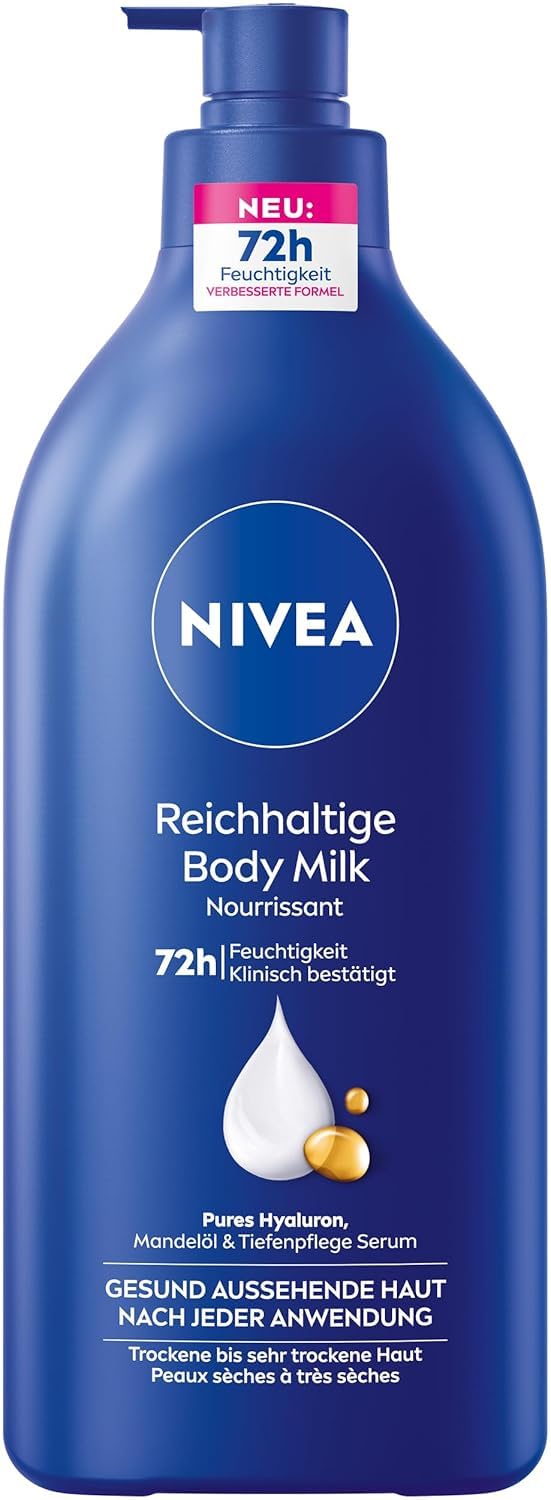 🌟 NIVEA Reichhaltige Body Milk Angebot! 🌸🌿 Angebot bei HelloDeals