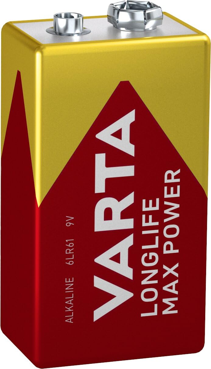 🔋🔥🚨 VARTA Batterien 9V Blockbatterie, 1 Stück, Longlife Max Power Angebot bei HelloDeals