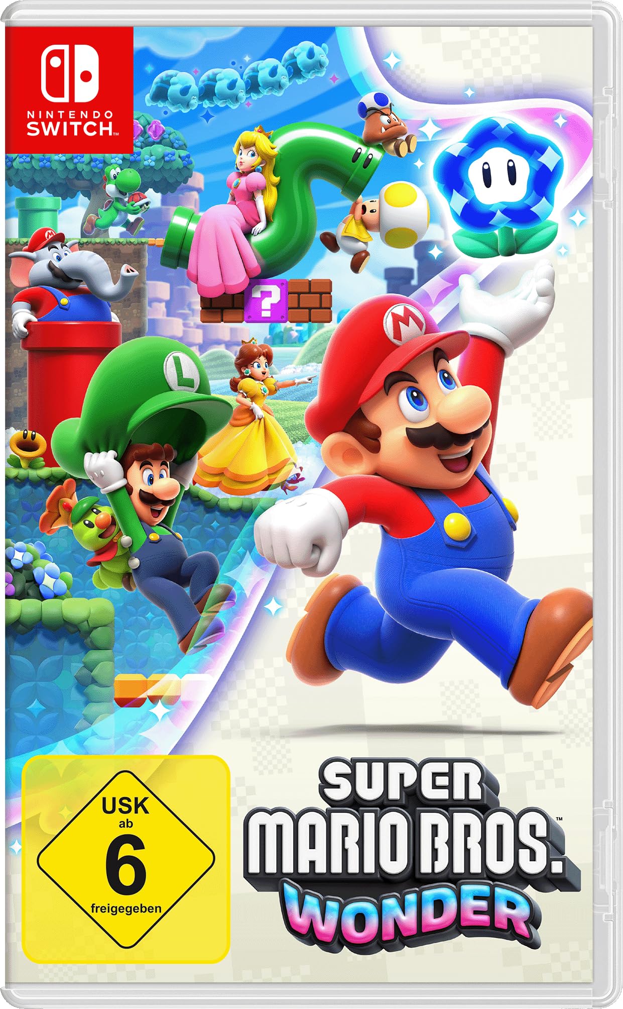 🌟 Super Mario Bros. Wonder - [Nintendo Switch] Nintendo Switch Standard 🌟 Angebot bei HelloDeals