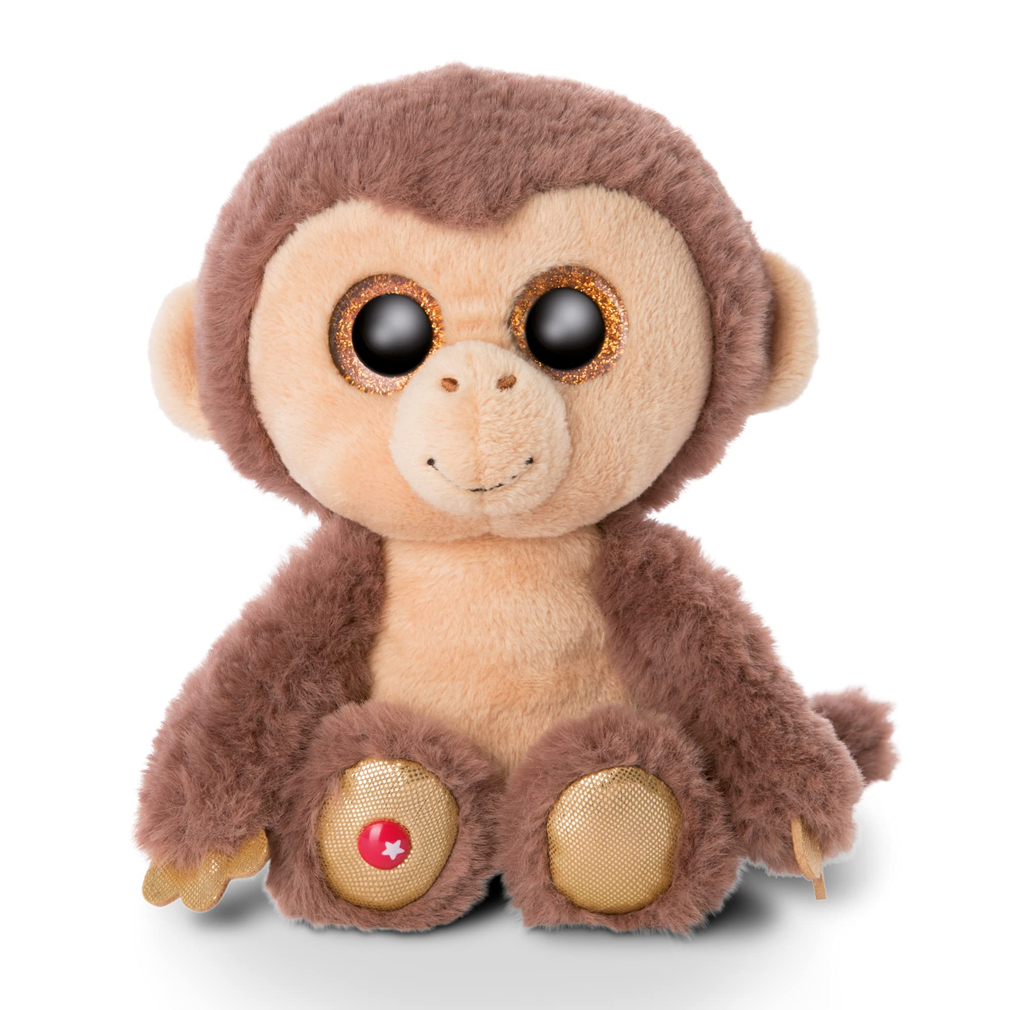 NICI 46945 Original - Glubschis Hobson 15 cm - Kuscheltier Affe mit großen Augen 🐵 Angebot bei HelloDeals