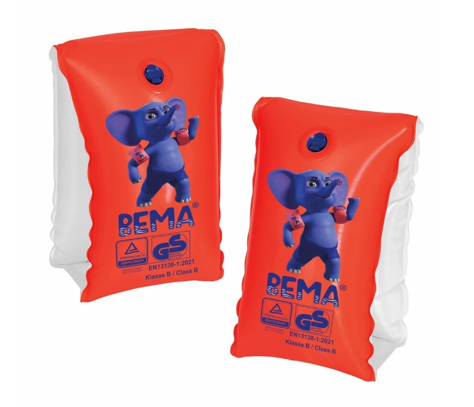 🌊 BEMA® Original Schwimmflügel in Orange 🏊 Angebot bei HelloDeals
