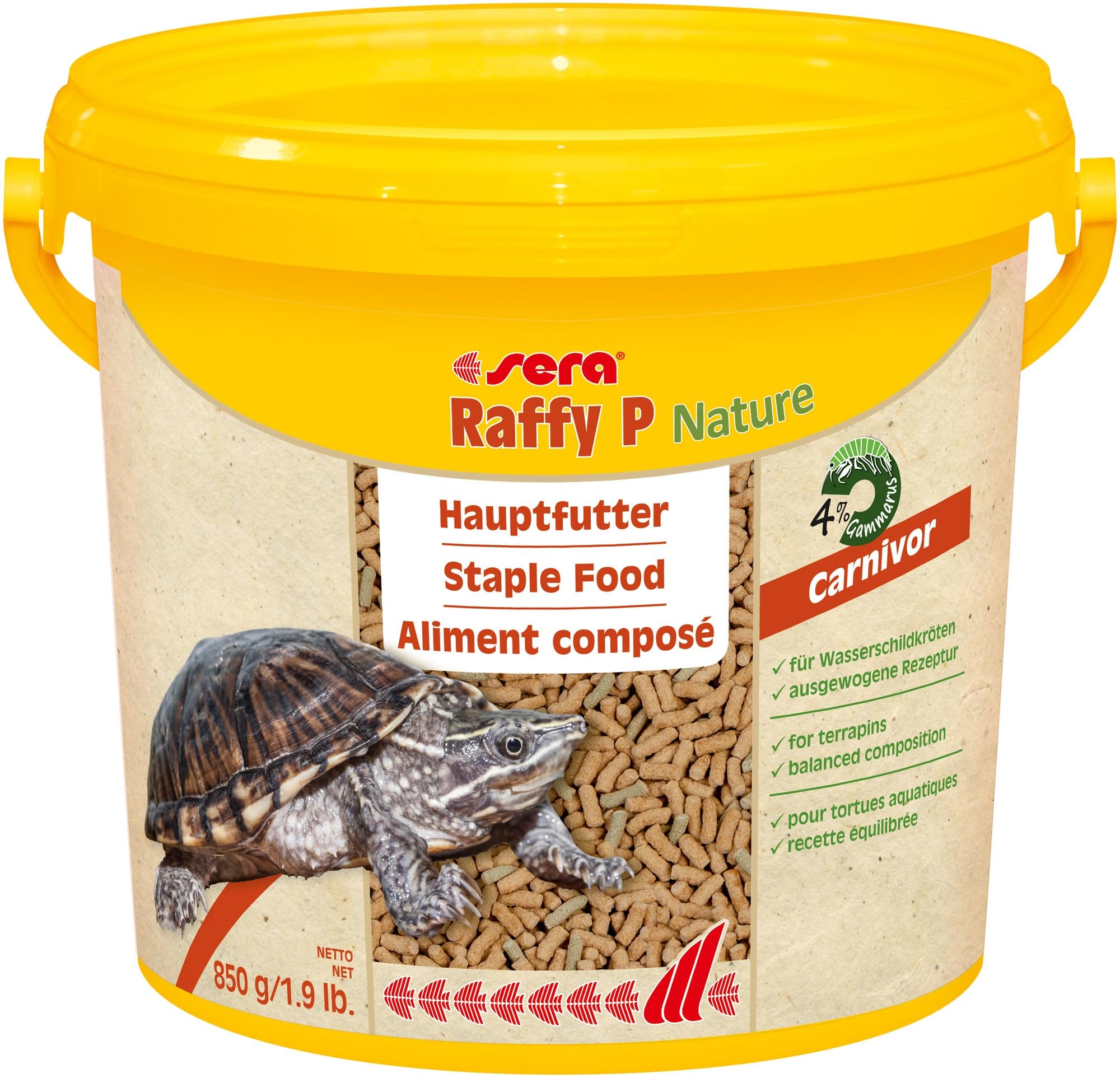 Angebot: sera Raffy P Nature 3,8 L (850 g) 🐢🌿 Angebot bei HelloDeals