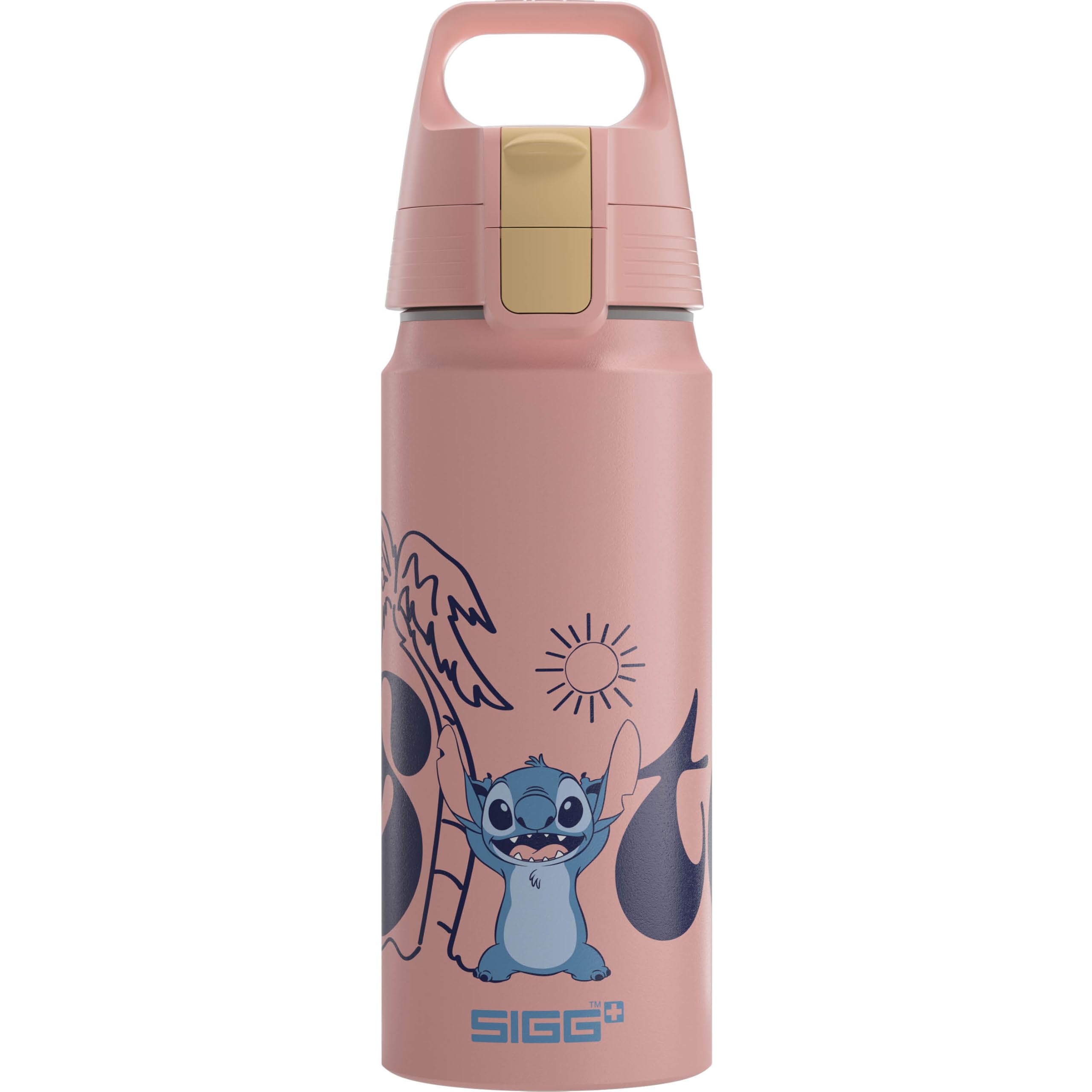 SIGG Alu Trinkflasche Kinder - WMB ONE - Disney Stitch - 0,6L Angebot bei HelloDeals