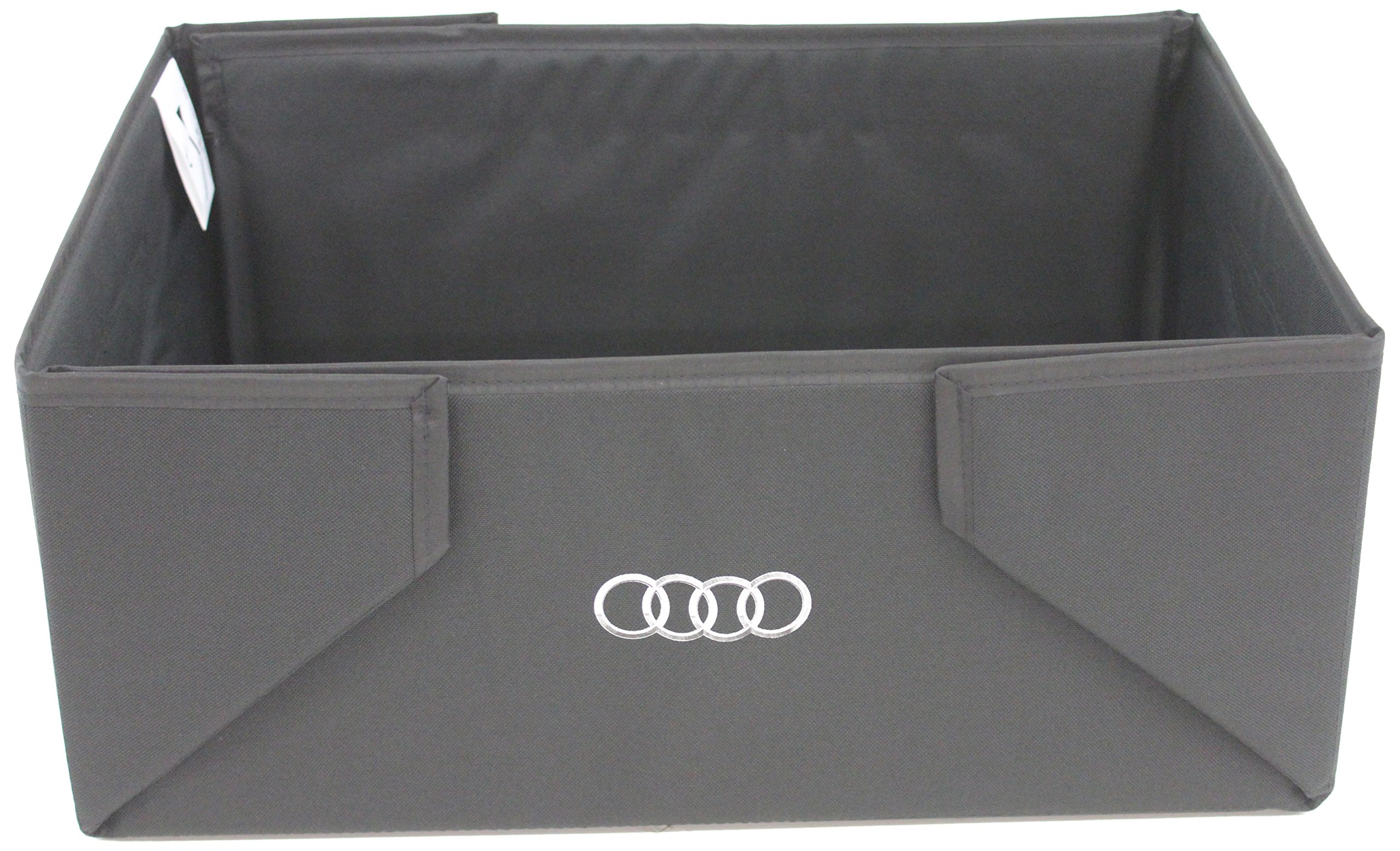 🚗📦 Audi Kofferraumbox faltbar 47,5x33,5x20 cm Schwarz - Sonderangebot! Angebot bei HelloDeals