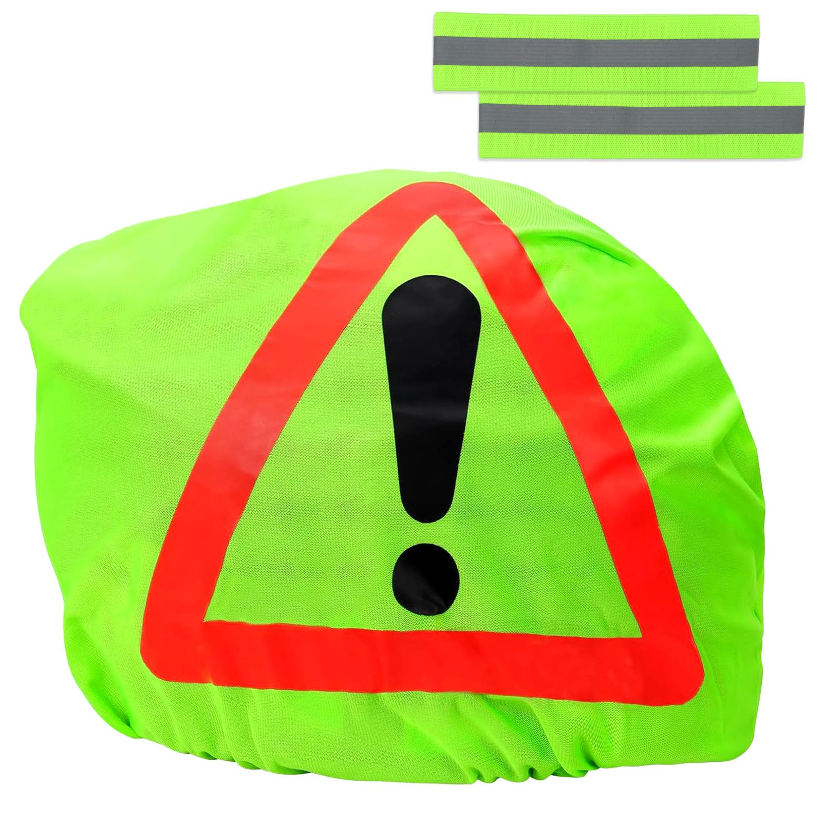 KASURE Grün Warndreieck Pannendreieck Motorradhelm Helmbeutel 🛡️ Angebot bei HelloDeals