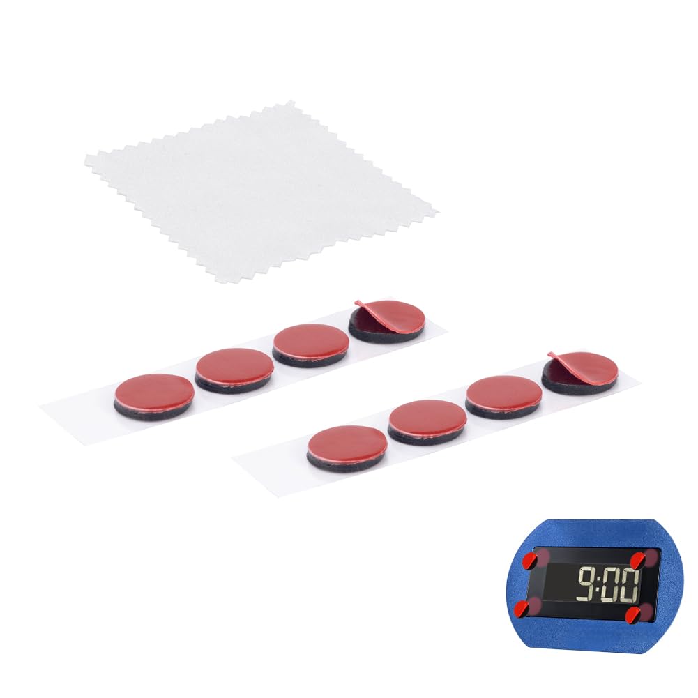 🚗 WHFGSOM 8 Stück Klebepad doppelseitige Klebende Pad - Kompatibel mit Needit Park Lite 1411/Park Lite One Parkscheibe Angebot bei HelloDeals