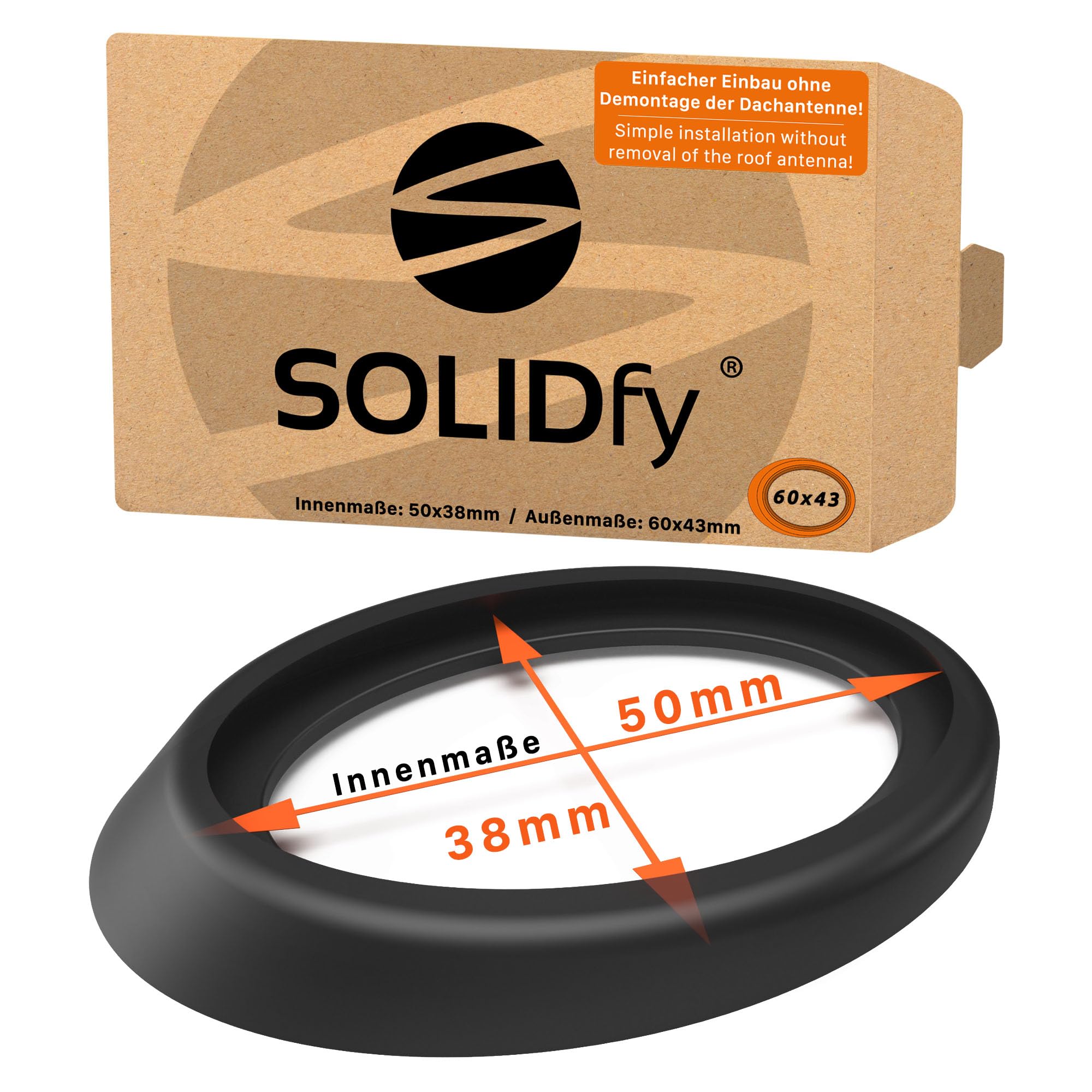 SOLIDfy® - Reparatur Dichtung Dachantenne | GRÖßE 60x43mm Angebot bei HelloDeals